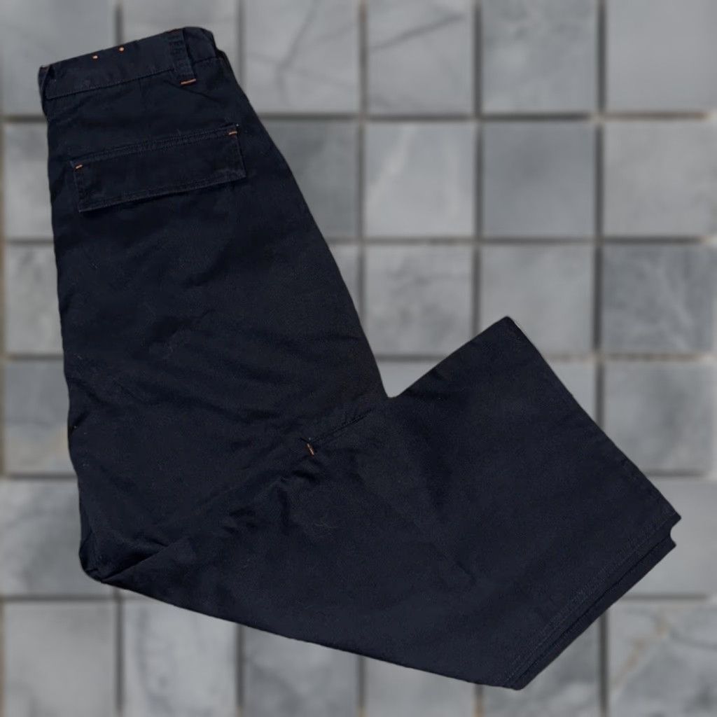 VINTAGE Mongoose BMX Chino Pants 32x27 Blue Y2K Streetwear Rare