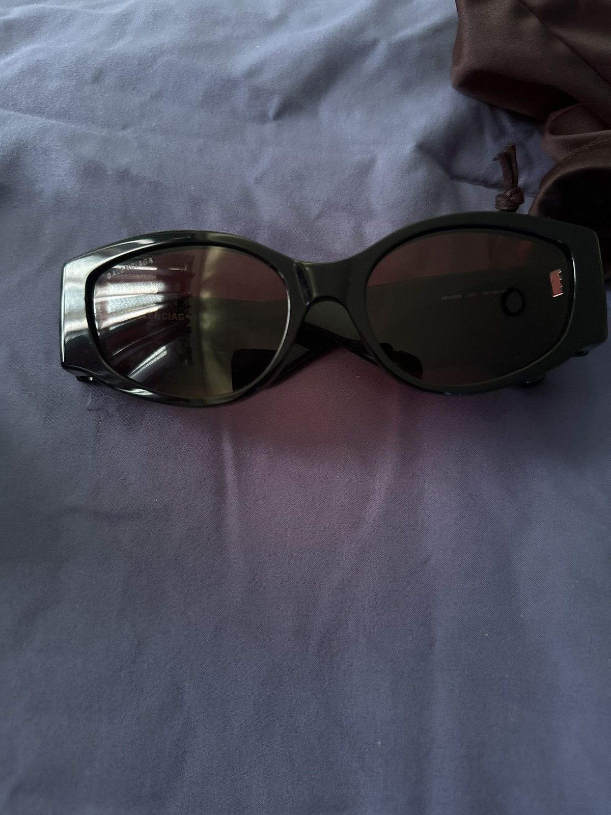 image of Balenciaga Bb0258S Sunglasses in Black, Women's