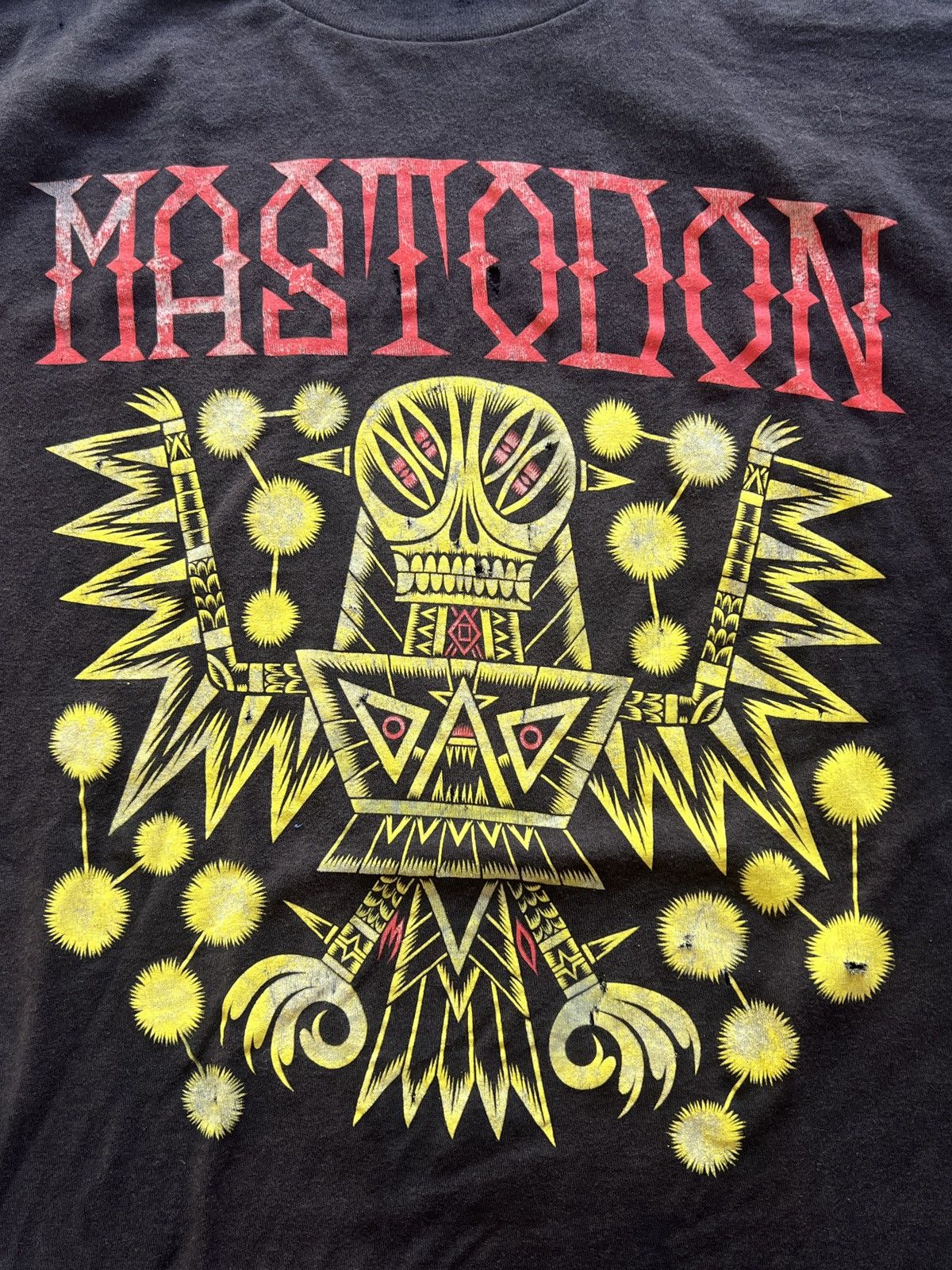 Tultex Mastodon 2017 Tour Shirt XL Metal Rock Band Thrashed faded Size US XL / EU 56 / 4 - 2 Thumbnail