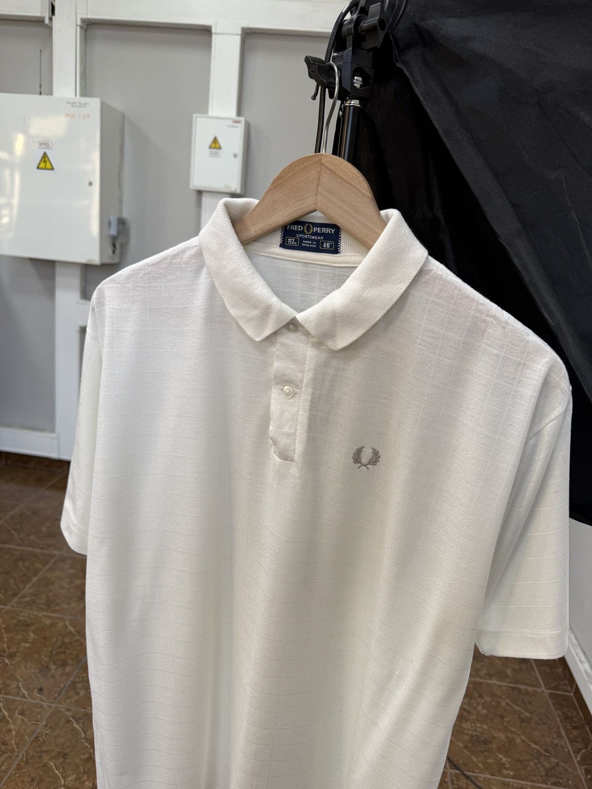 Fred Perry 🇬🇧 Vintage 80s Fred Perry Tennis Polo T-Shirt Made in England Size US L / EU 52-54 / 3 - 1 Thumbnail