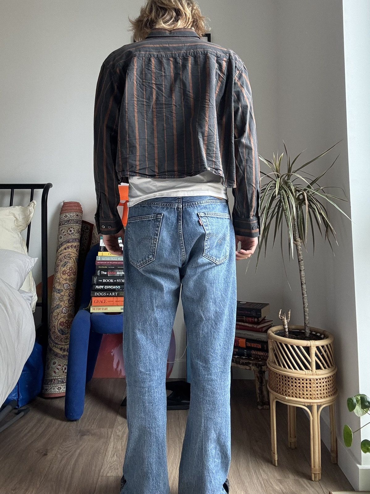 JW Anderson × Uniqlo JW Anderson collab cropped button up shirt Size L / US 10 / IT 46 - 4 Thumbnail