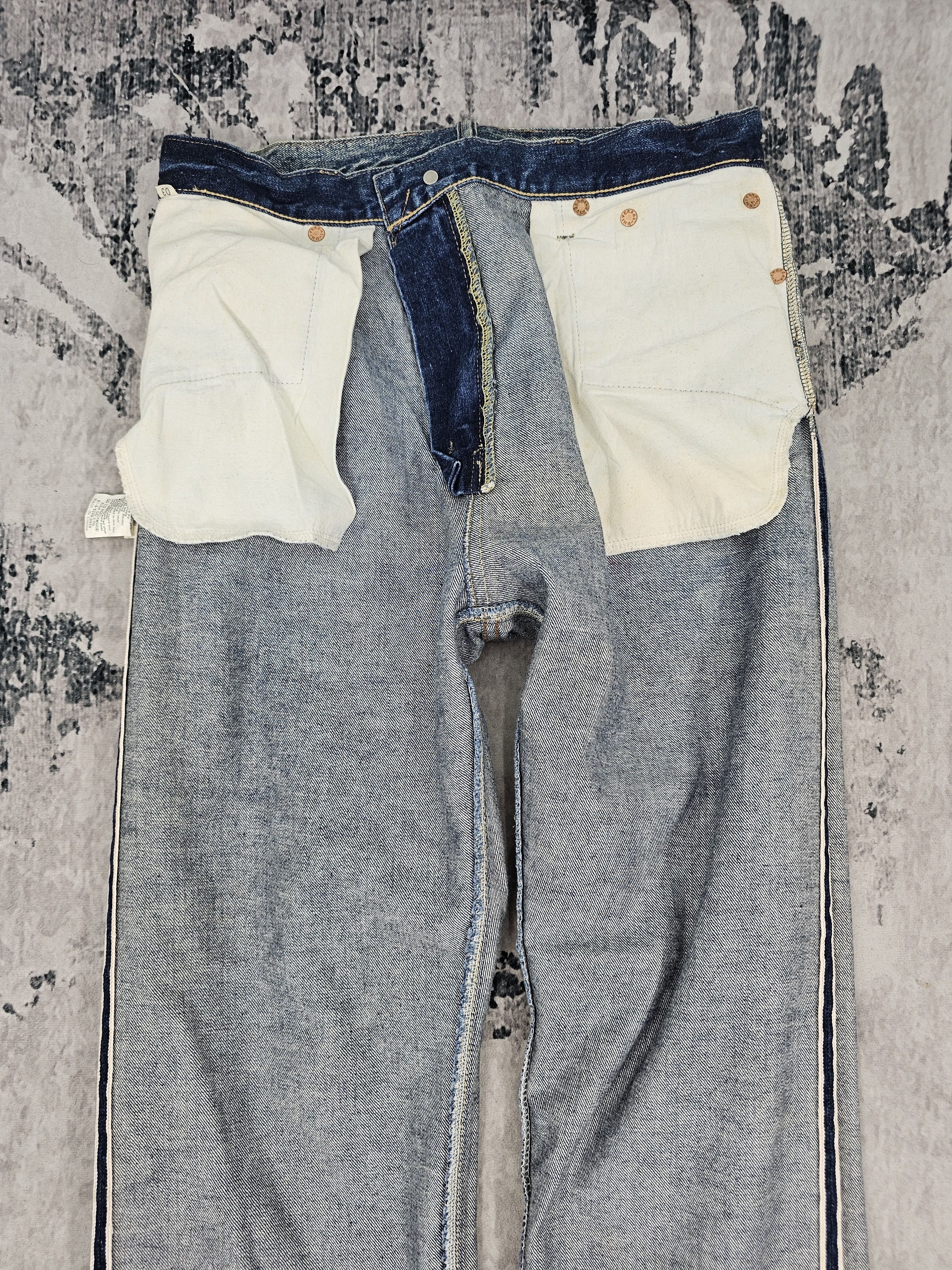 Japanese Brand GO TO HOLLYWOOD Selvedge Redline Stone Wash Resize J0297 Size US 30 / EU 46 - 14 Thumbnail