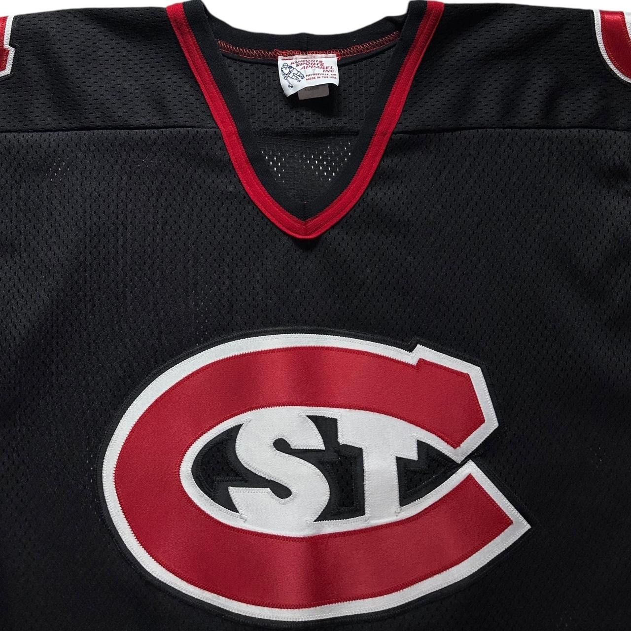 NHL × Vintage Vintage St Cloud State University Hockey Jersey Size US XL / EU 56 / 4 - 3 Thumbnail