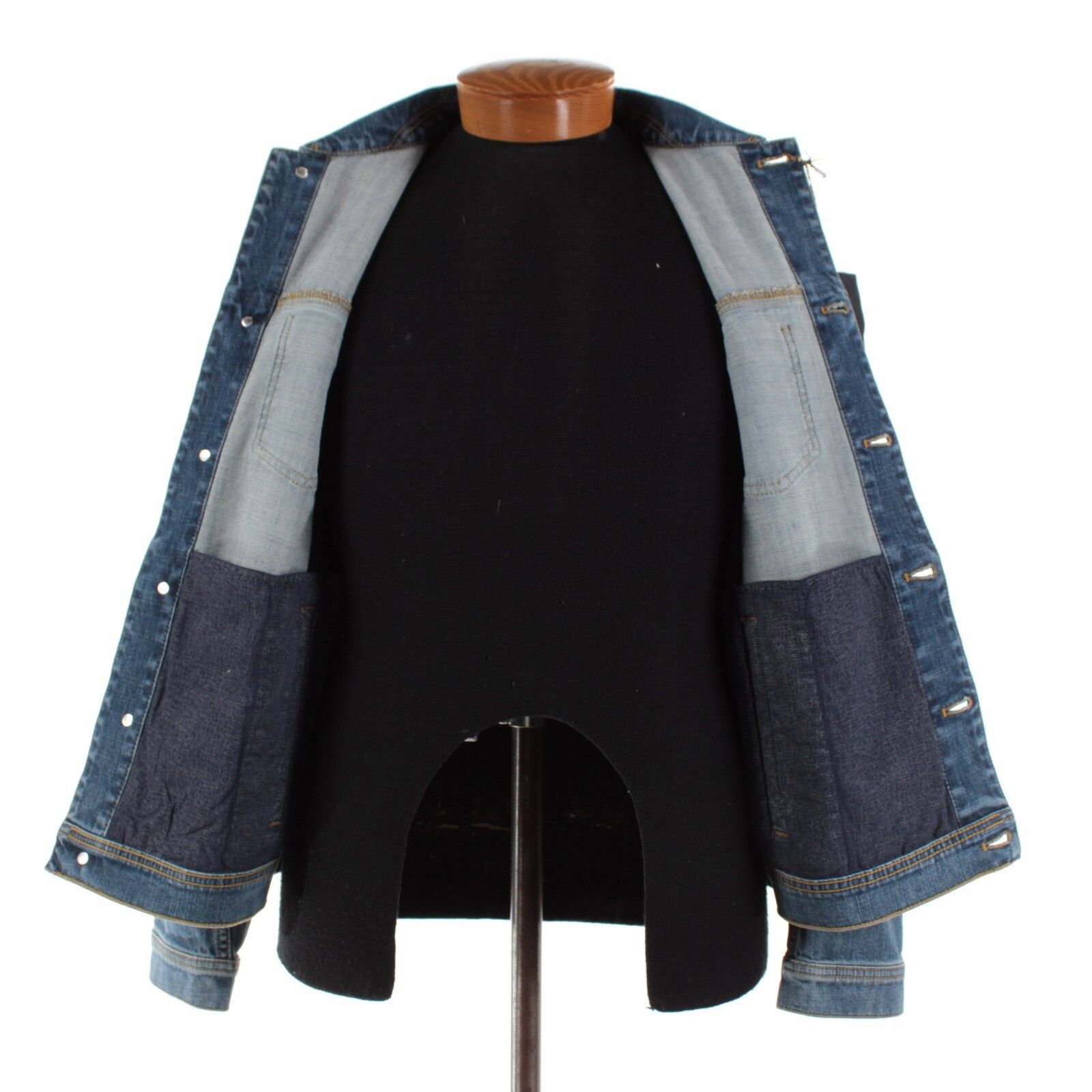 Incotex INCOTEX Jacket Size L US In Blue Cotton Blend Size US L / EU 52-54 / 3 - 6 Thumbnail