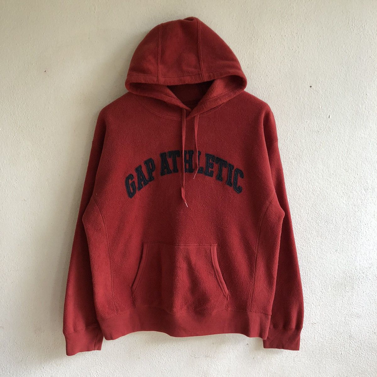Gap GAP spellout logo fleece hoodie Size US L / EU 52-54 / 3 - 1 Thumbnail