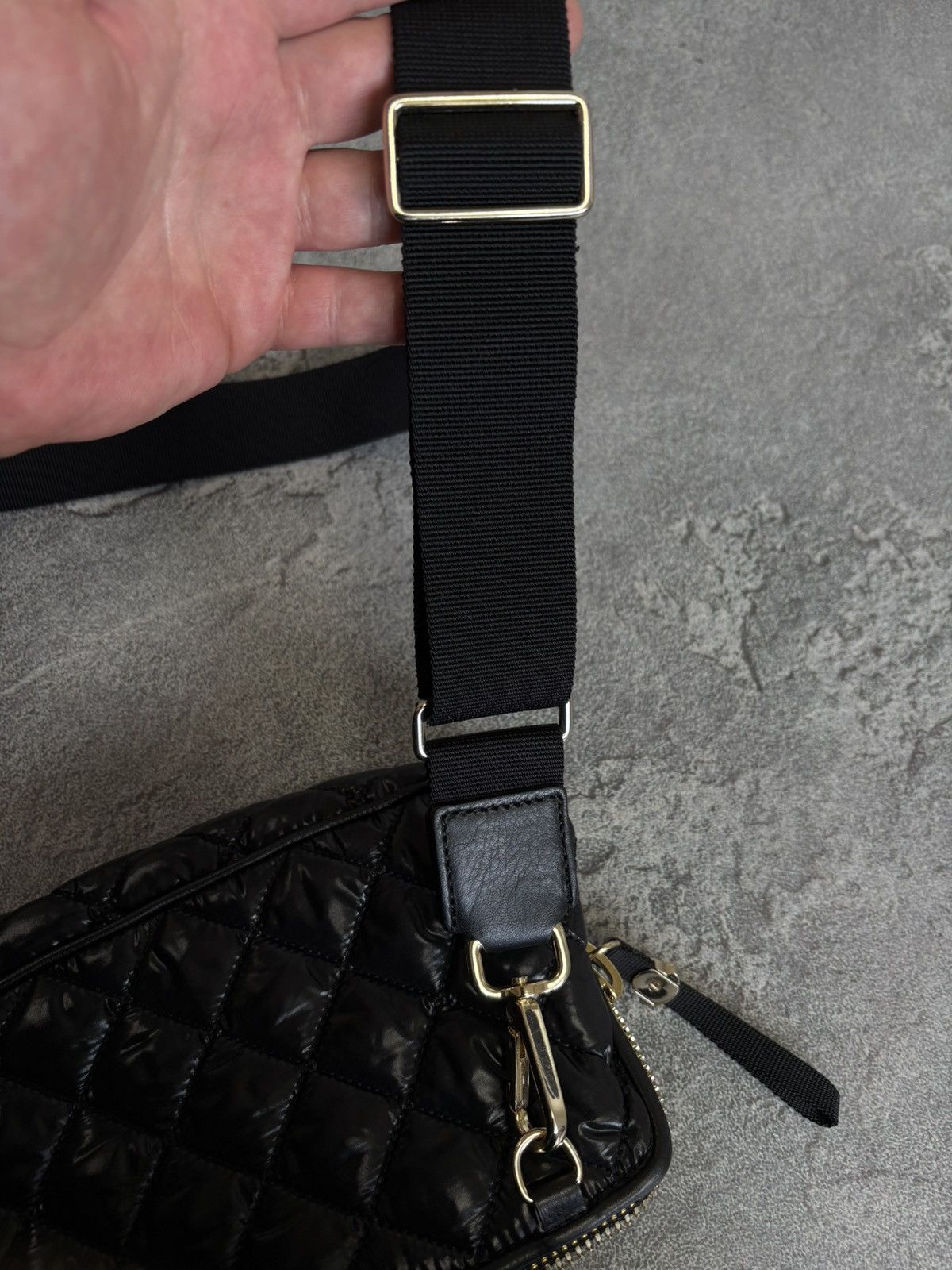 Moncler MONCLER Black Quilted Nylon ELIANNE Crossbody Shoulder Bag Size ONE SIZE - 20 Thumbnail