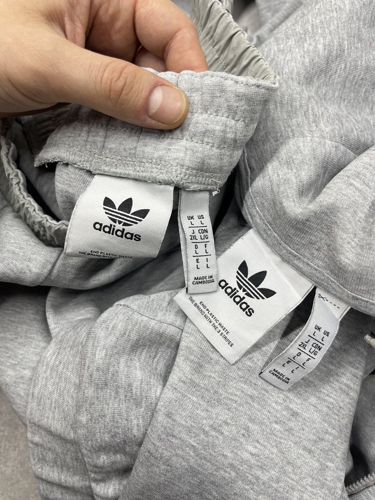 Adidas Mens Adidas Suit Grey Sportswear Cargo Y2K Y3 Size US L / EU 52-54 / 3 - 17 Thumbnail