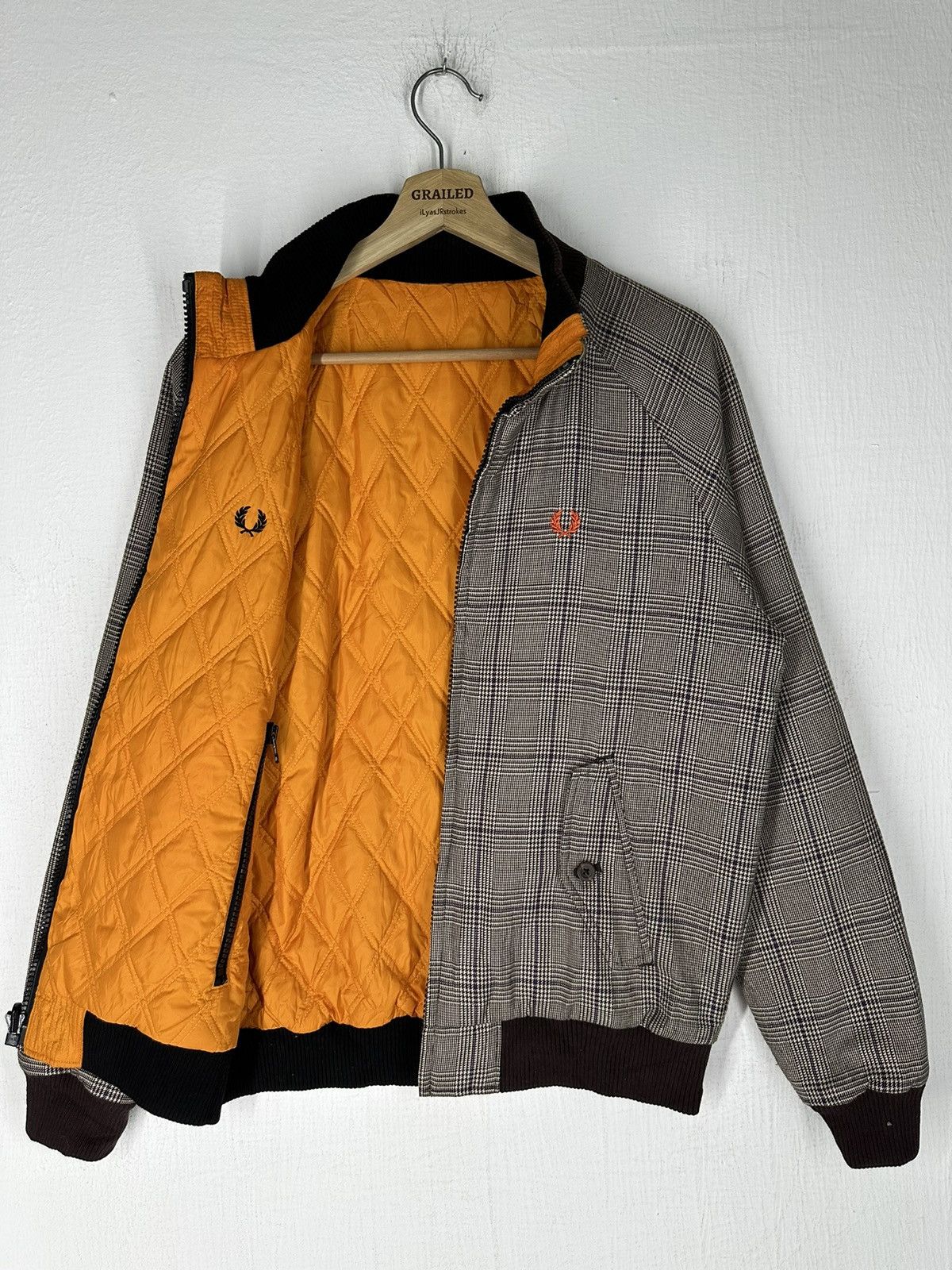 Fred Perry Fred Perry Reversible Bomber Jacket Size US M / EU 48-50 / 2 - 2 Thumbnail