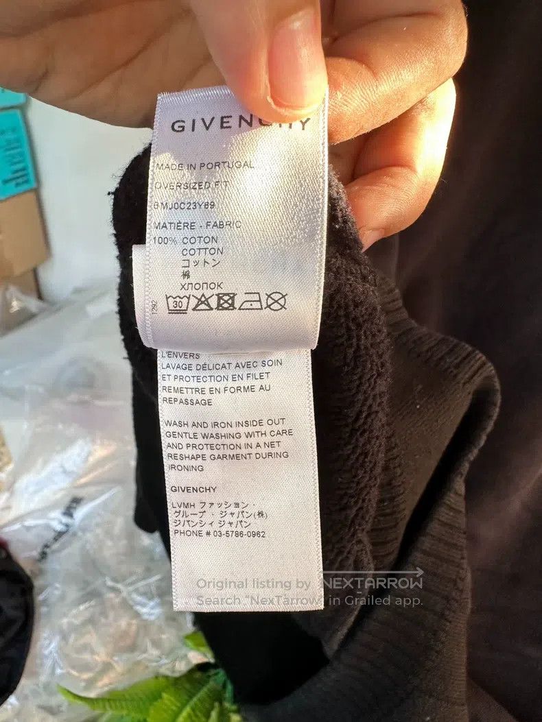 Givenchy Givenchy Black Round Neck Fleece Hoodie Size US XXS / EU 40 - 8 Thumbnail