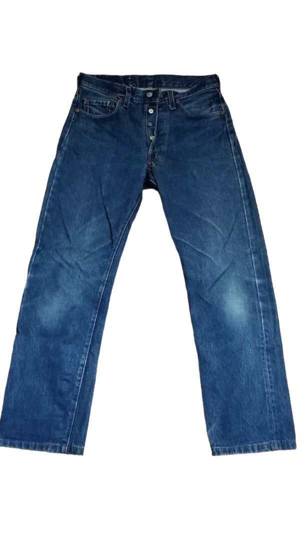 image of Levis Vintage Clothing x Vintage 80's Levis 501 Rindem Buttom 524 Selvedge in Blue, Men's (Size 30)