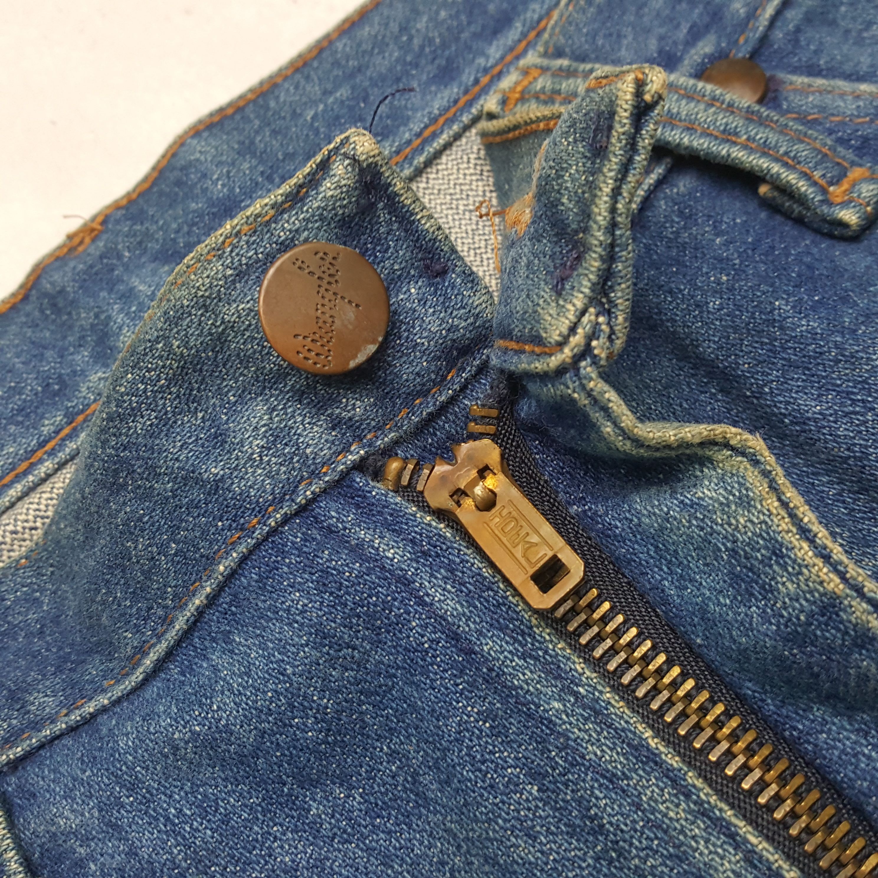 Wrangler Vintage Wrangler American Brand Blue Denim Jeans RR17 Size US 32 / EU 48 - 12 Thumbnail