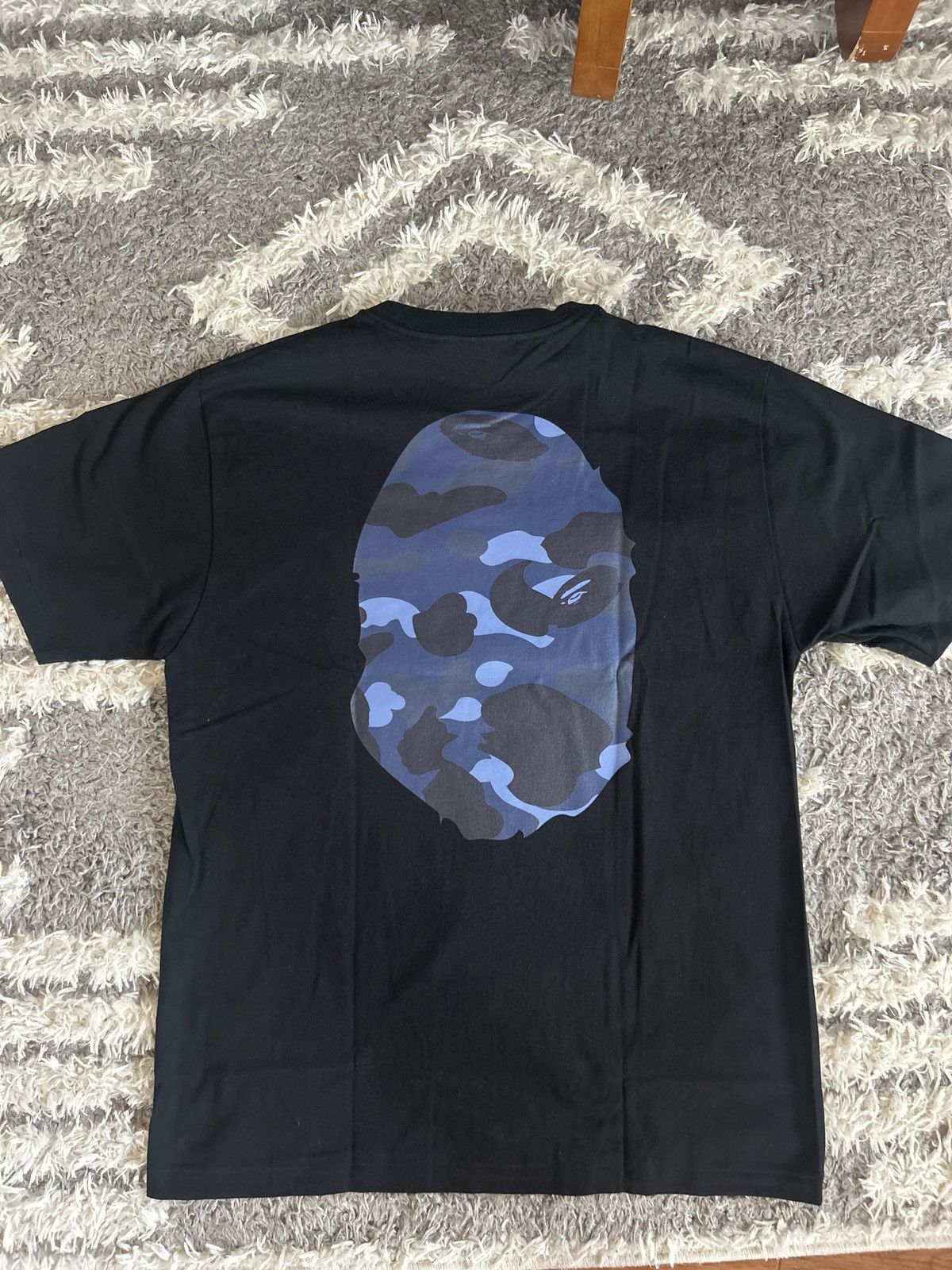 Bape Bape Navy Camo ape Size US L / EU 52-54 / 3 - 3 Thumbnail