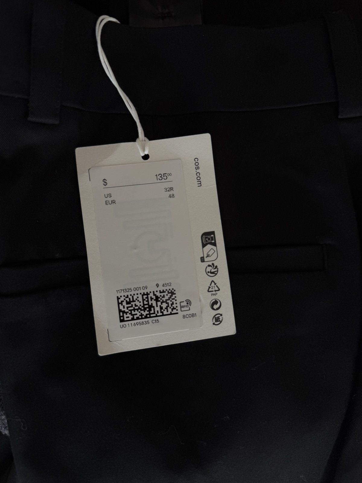 Cos COS Cropped Twill Pants [32] Size US 32 / EU 48 - 4 Thumbnail
