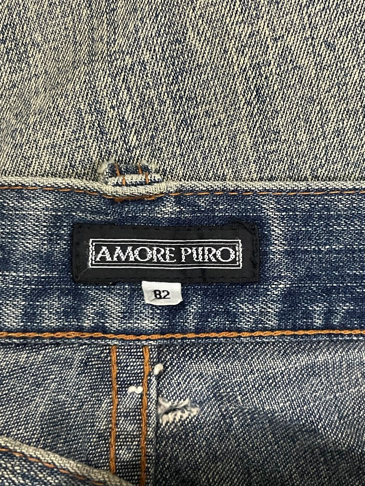 Hysteric Glamour Vintage Japanese Streetwear Ripped Baggy Mud Washed Jeans Size US 32 / EU 48 - 14 Thumbnail