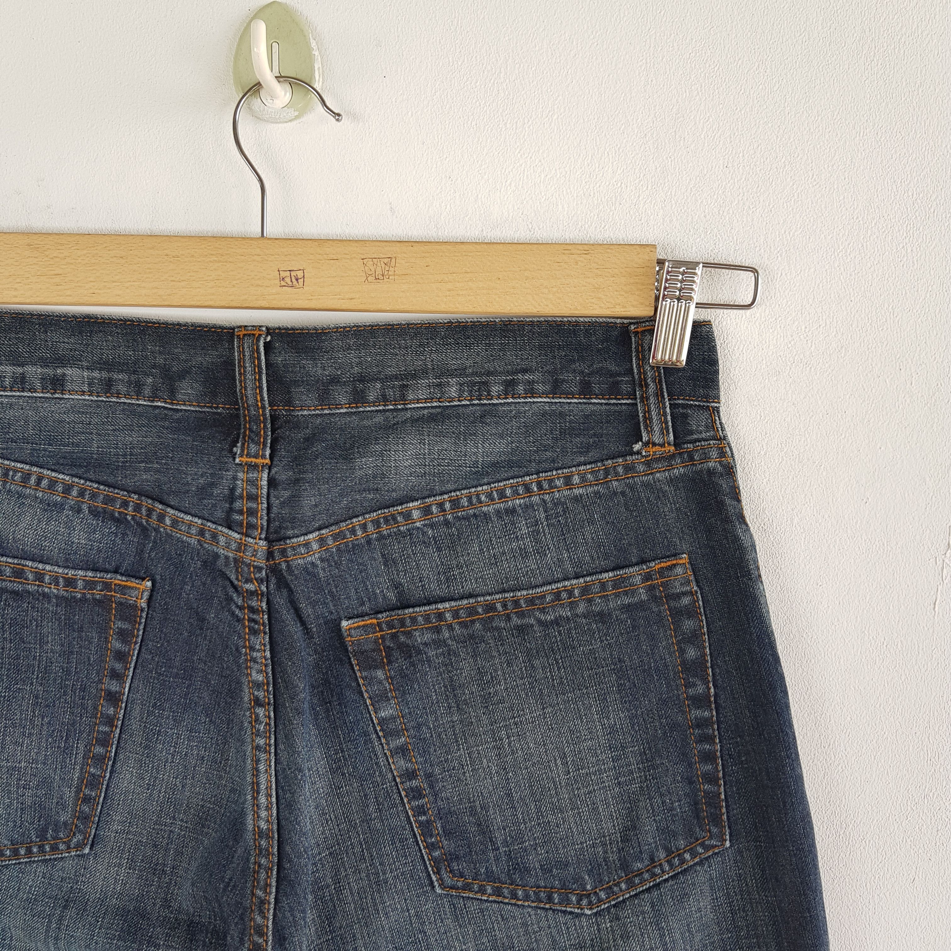 Japanese Brand Vintage Japanese Sukajan Jeans Embroidery Sakura Denim Size US 32 / EU 48 - 5 Thumbnail