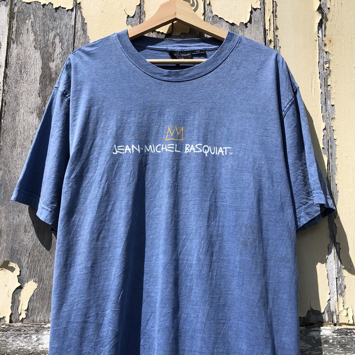 Vintage 💢Rare💢 JEAN MICHEL BASQUIAT Streetwear Over Saiz Tshirt Size US L / EU 52-54 / 3 - 6 Thumbnail