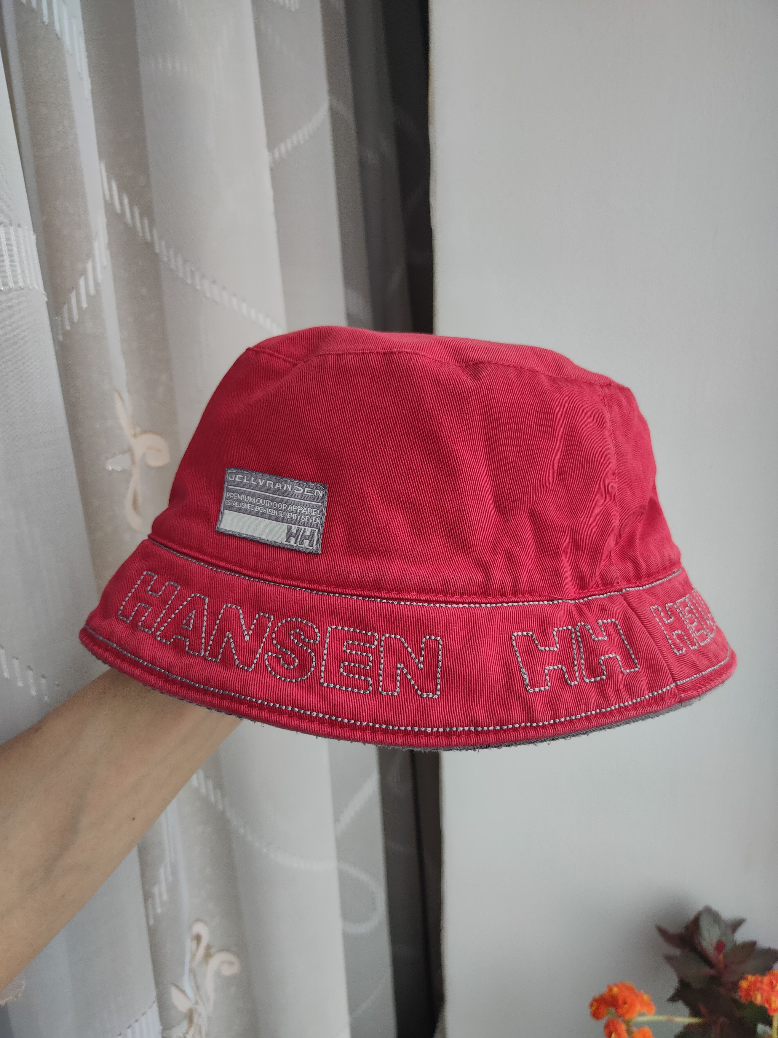 Helly Hansen Vintage Helly Hansen Reversible Bucket Hat 90s Y2K Panama Size ONE SIZE - 2 Thumbnail