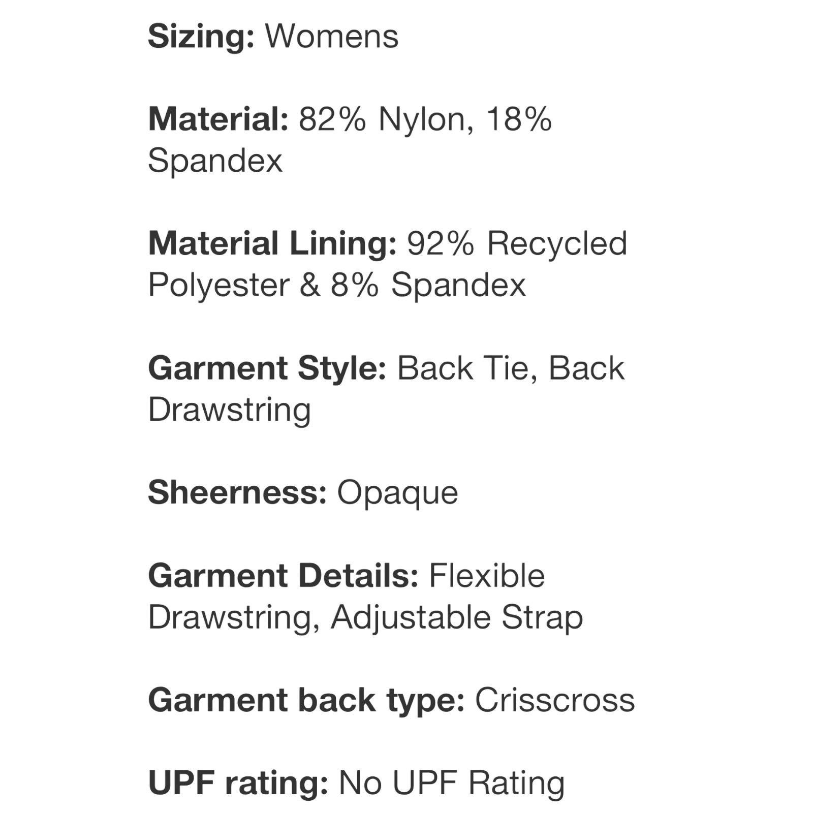 Other Shade & Shore - Women's Longline Cinch Front Keyhole Bikini Size ONE SIZE - 5 Thumbnail