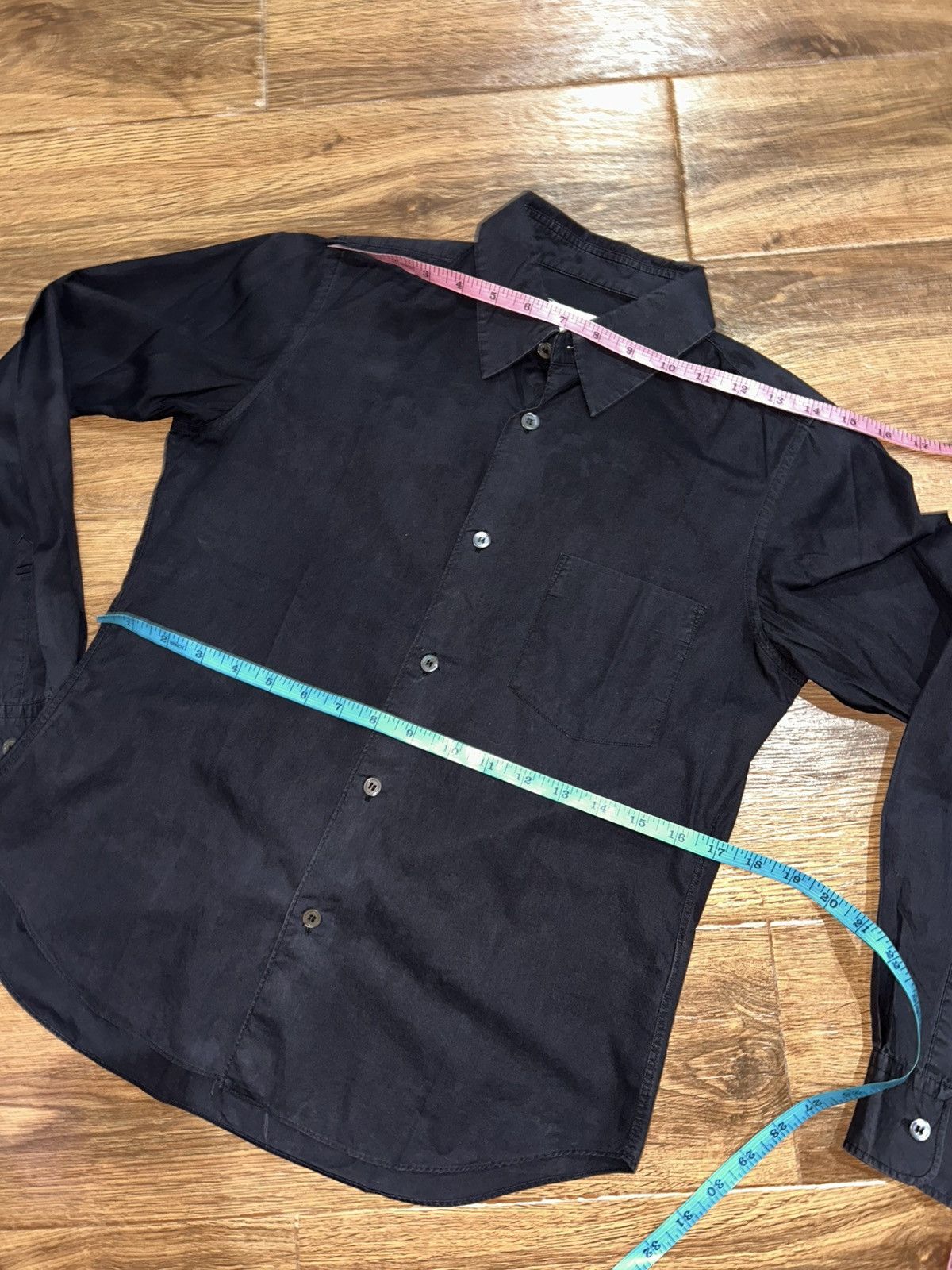 Comme des Garcons × H&M Comme Des Garcons x H&M Plain Shirt Black Size S / US 4 / IT 40 - 8 Thumbnail