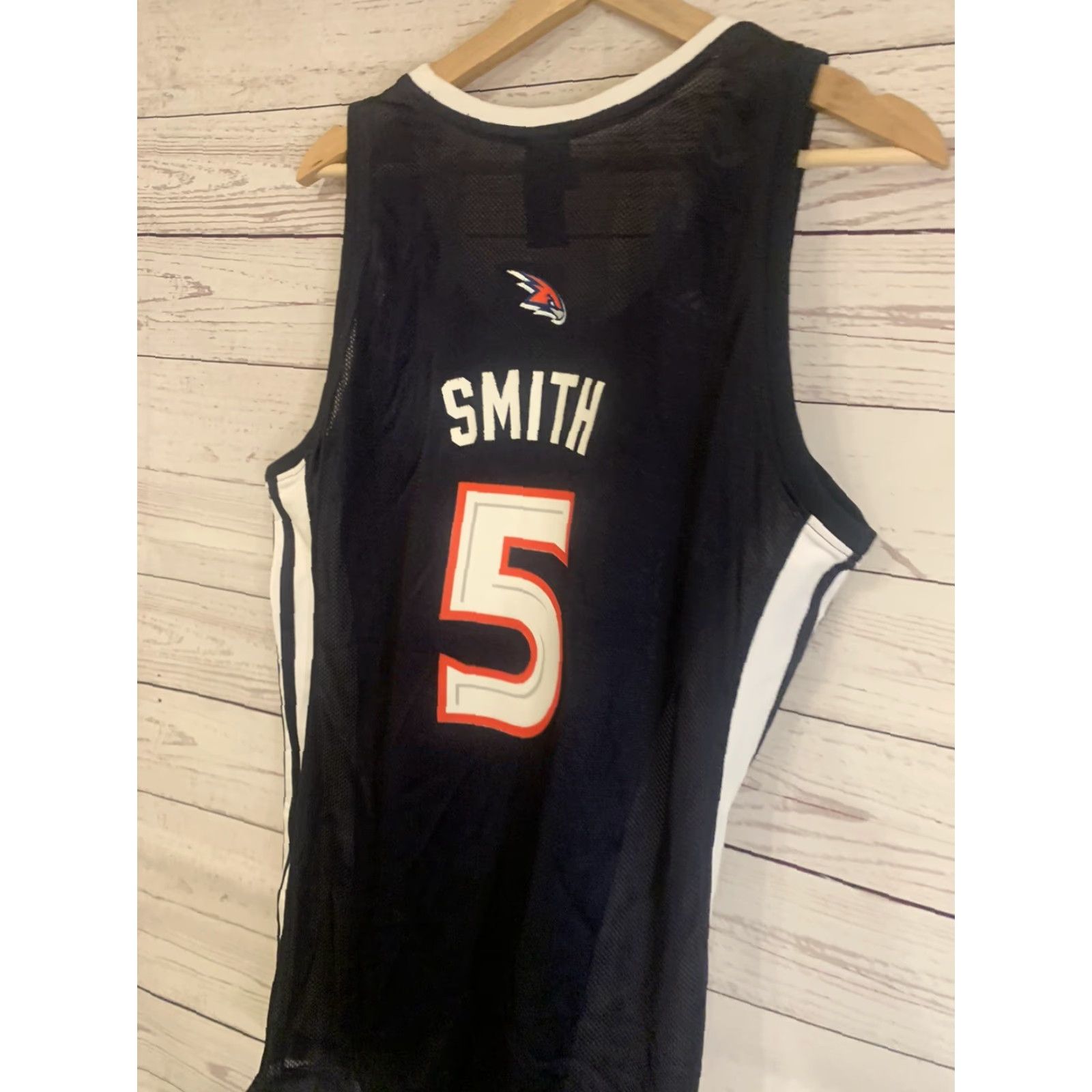 Adidas NEW Adidas NBAforHer Atlanta Hawks #5 Josh Smith Navy Blu Jersey XL Women Tank Size XL / US 12-14 / IT 48-50 - 6 Thumbnail