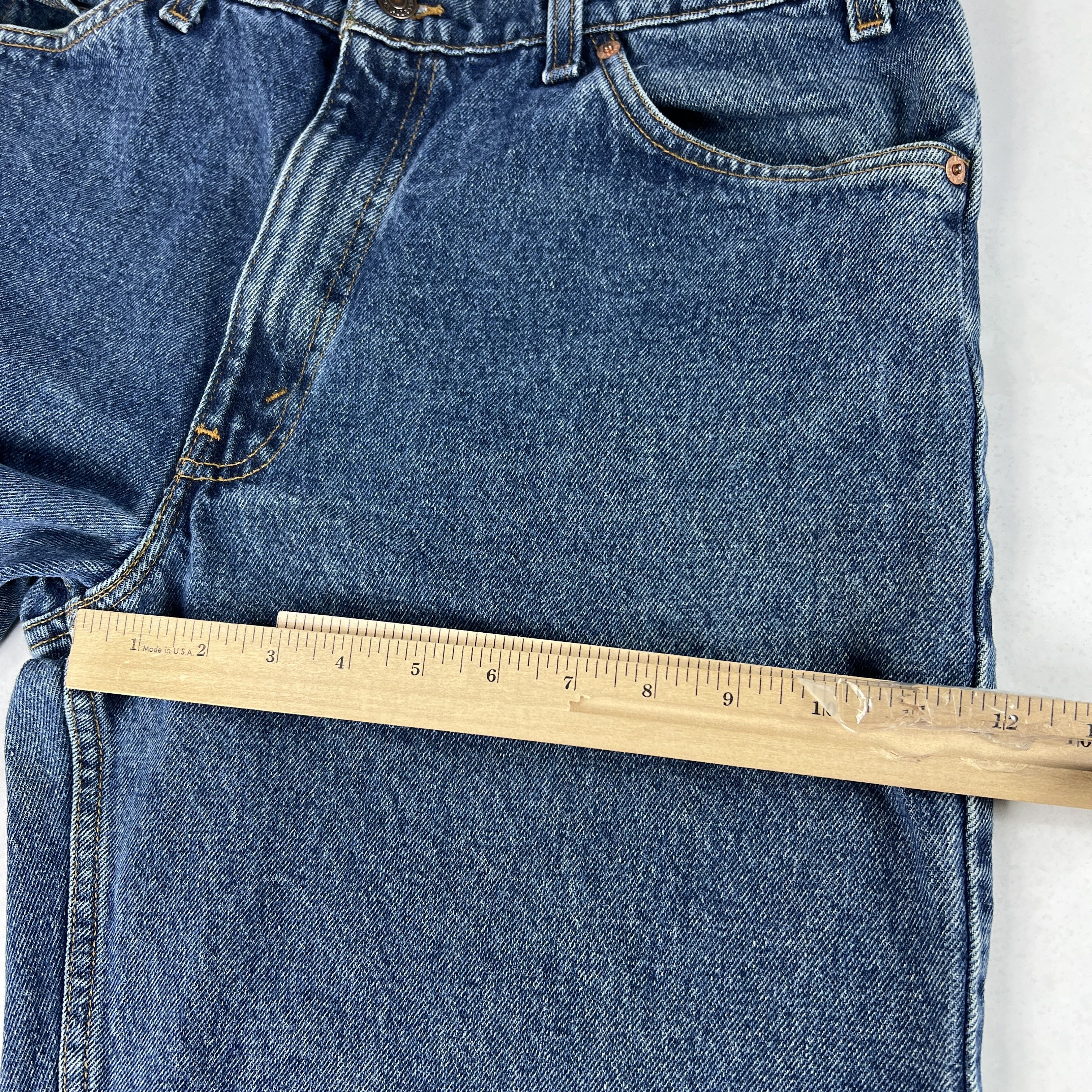 Levi's × Vintage VTG 90s Levi's Jean 560 Loose Taper Blue Denim Orange Tab Size US 33 - 20 Thumbnail