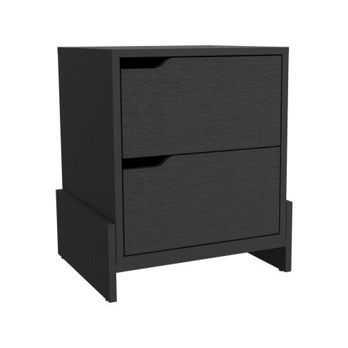 Designer × Homemade Nightstand Brookland, Bedside Table with Double Drawers and Size US L / EU 52-54 / 3 - 4 Thumbnail