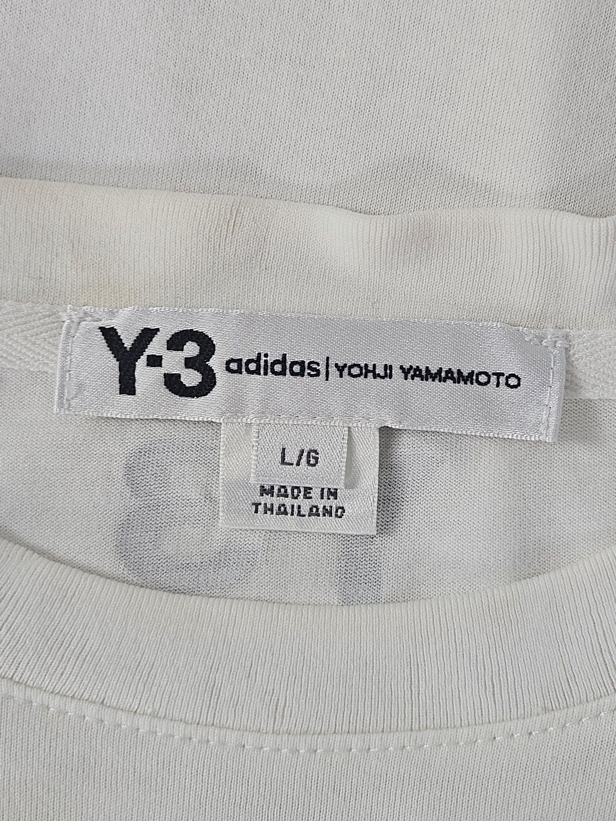 Yohji Yamamoto Yohji Yamamoto Adidas Y3 shirt Size US L / EU 52-54 / 3 - 4 Thumbnail