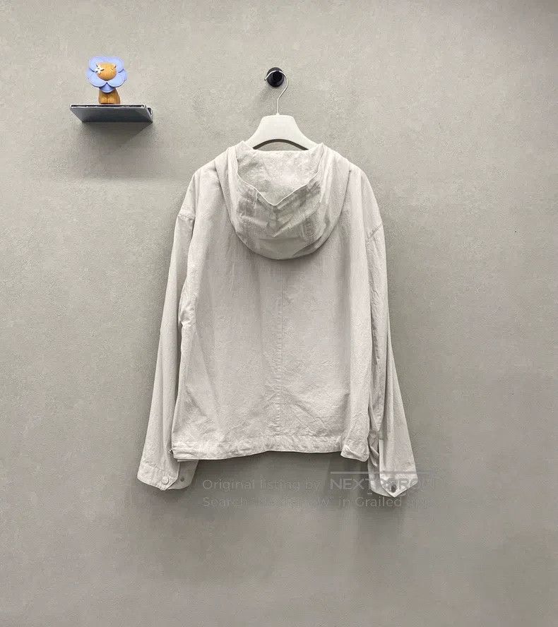Hermes Hermes Fog grey hooded casual jacket Size US M / EU 48-50 / 2 - 2 Thumbnail