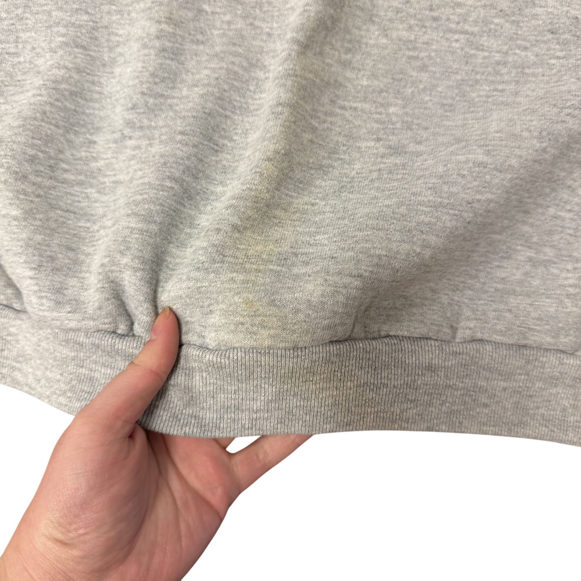 Fruit Of The Loom Vtg Heather Yellow NIKE Just Do It 50/50 RAGLAN Sweatshirt Size US XL / EU 56 / 4 - 9 Thumbnail