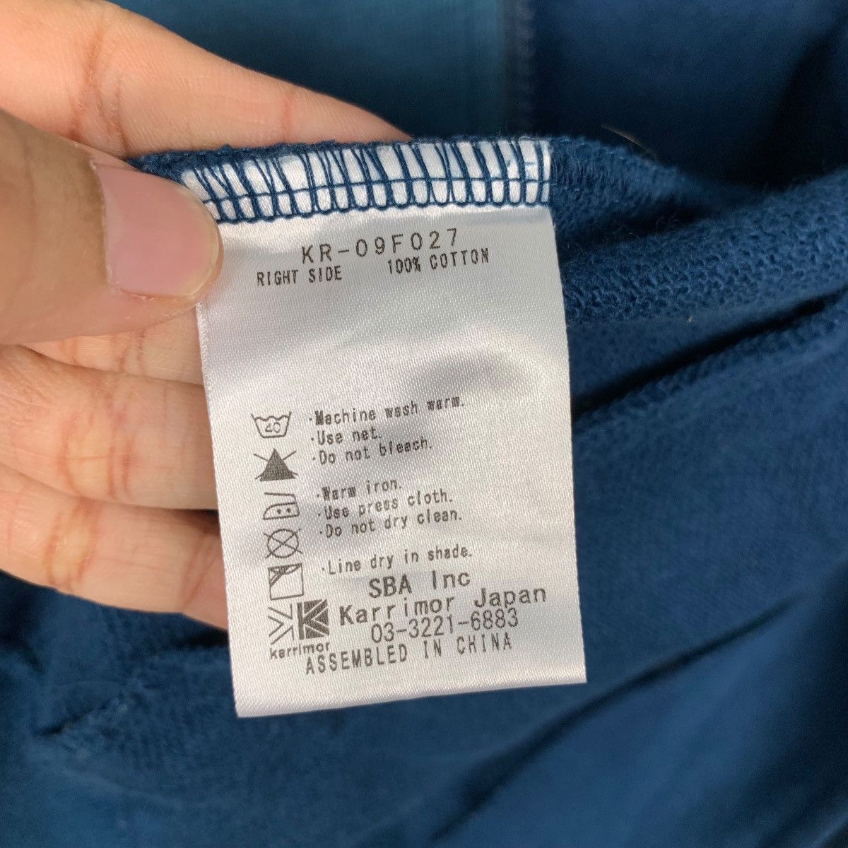 Karrimor KARRIMOR Small Logo Zipper Hoodies Sweatshirt #1786-C79 Size US S / EU 44-46 / 1 - 19 Thumbnail
