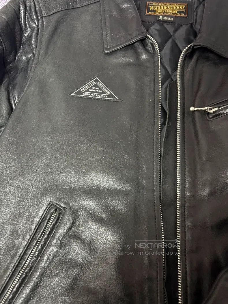 Neighborhood Neighborhood Japanese Leather Jacket Size US M / EU 48-50 / 2 - 2 Thumbnail