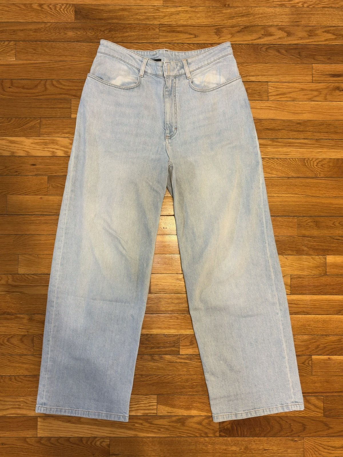 Givenchy Givenchy Wide Jeans Size US 30 / EU 46 - 1 Thumbnail