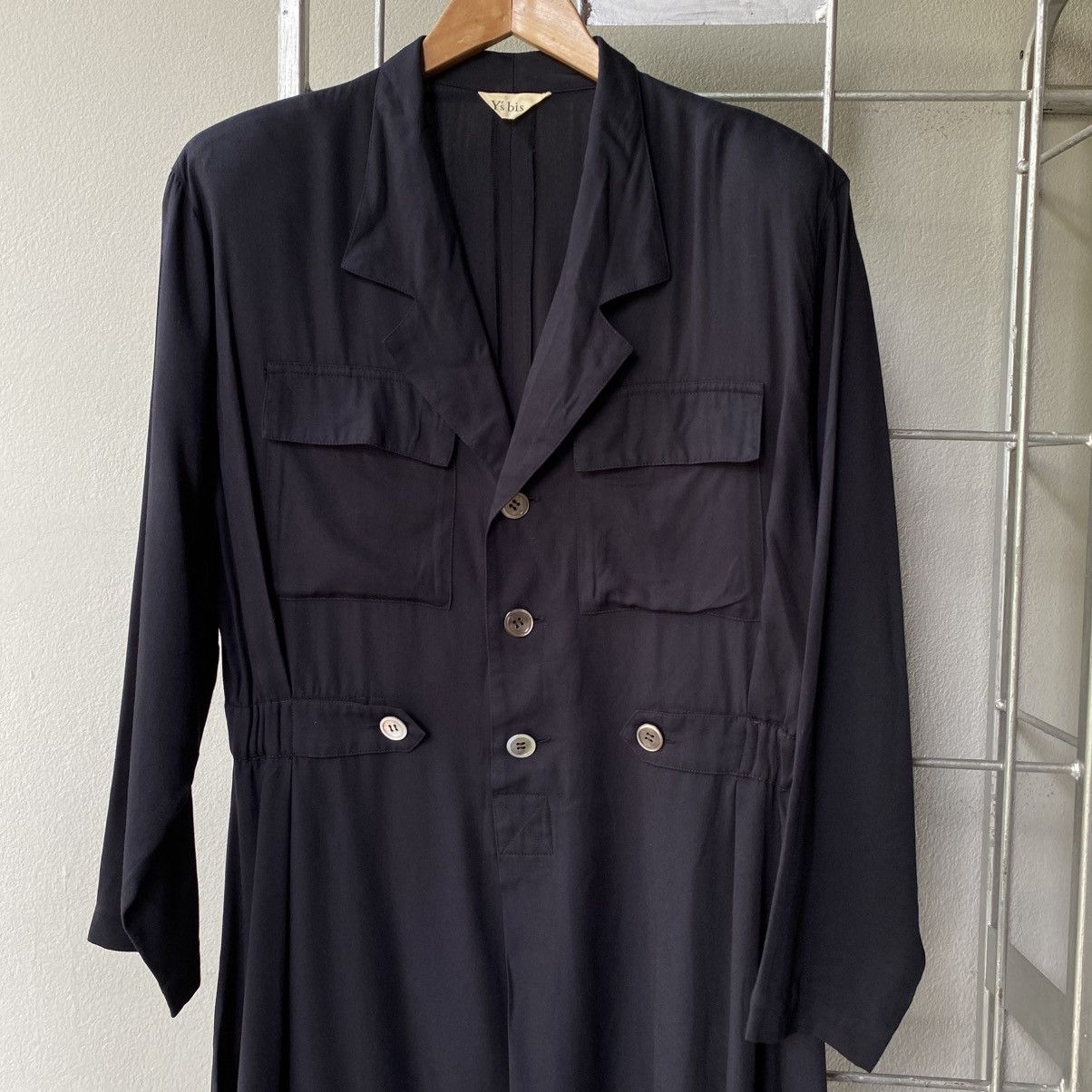 Y's Y’s bis Black Elegance Dress Size XL / US 12-14 / IT 48-50 - 2 Thumbnail