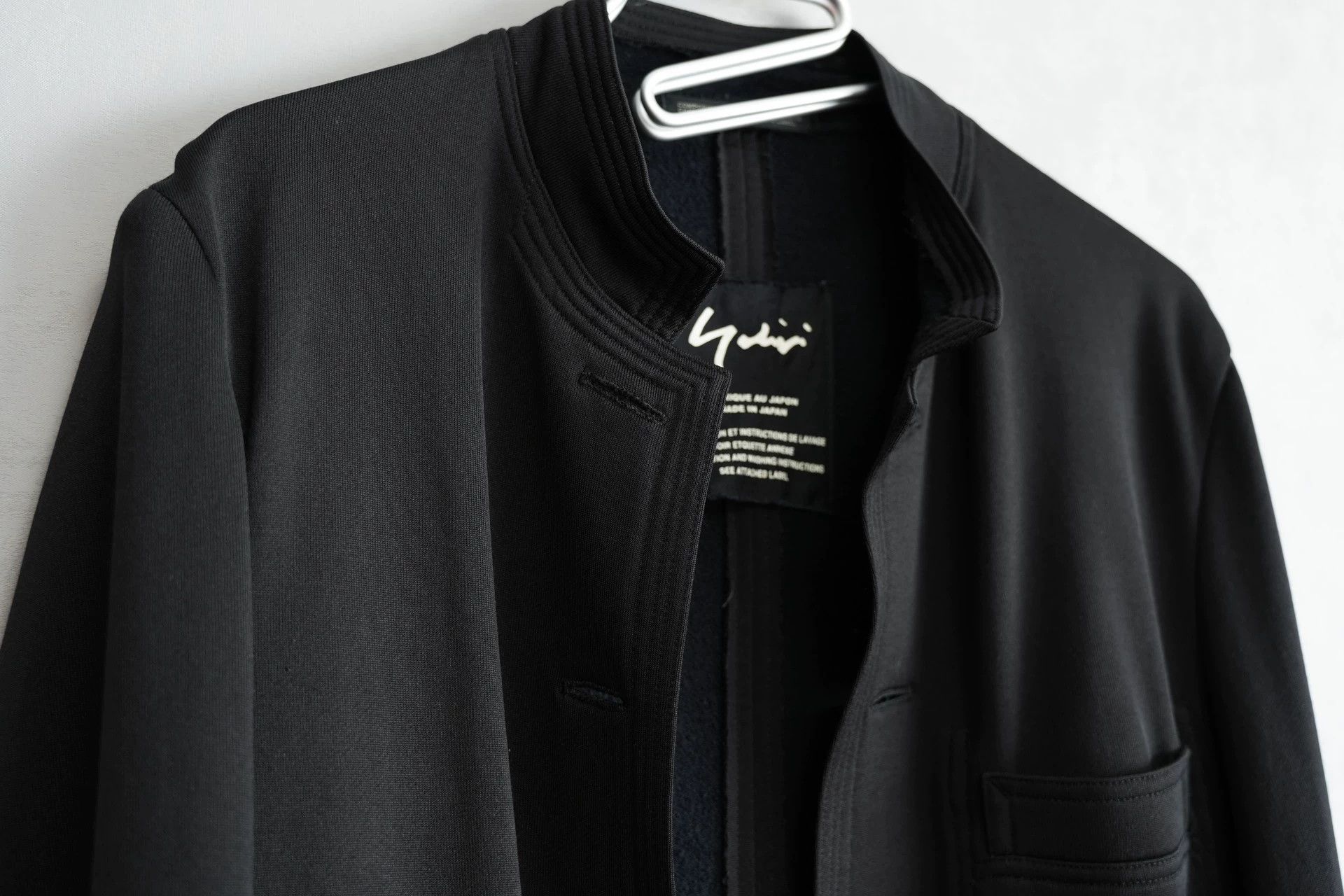 Yohji Yamamoto Yohji Yamamoto 09AW Buttonless Nylon-Blend Jacket S2 Size US M / EU 48-50 / 2 - 3 Thumbnail