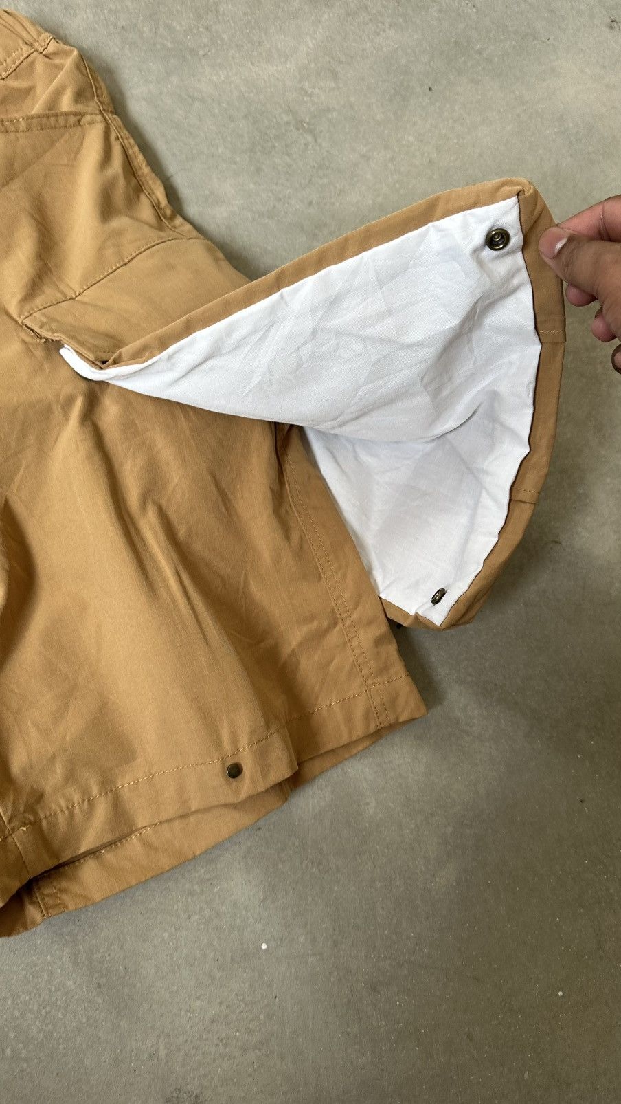 Japanese Brand OUTDOOR DETACHABLE POCKET SHORT PANT AND WANDER INSPORED Size US 36 / EU 52 - 4 Thumbnail