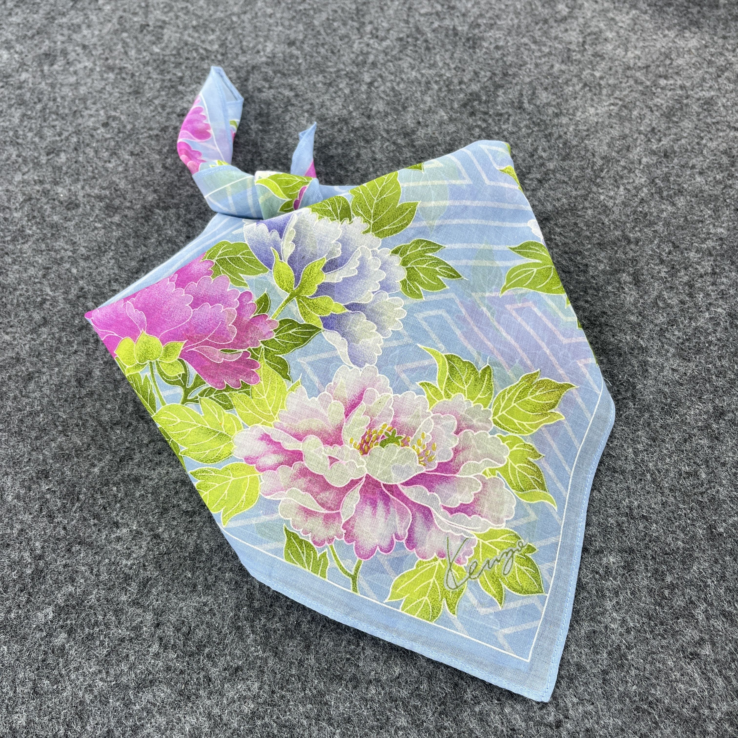 Kenzo Kenzo Handkerchief / Bandana / Neckerchief B472 Size ONE SIZE - 7 Thumbnail