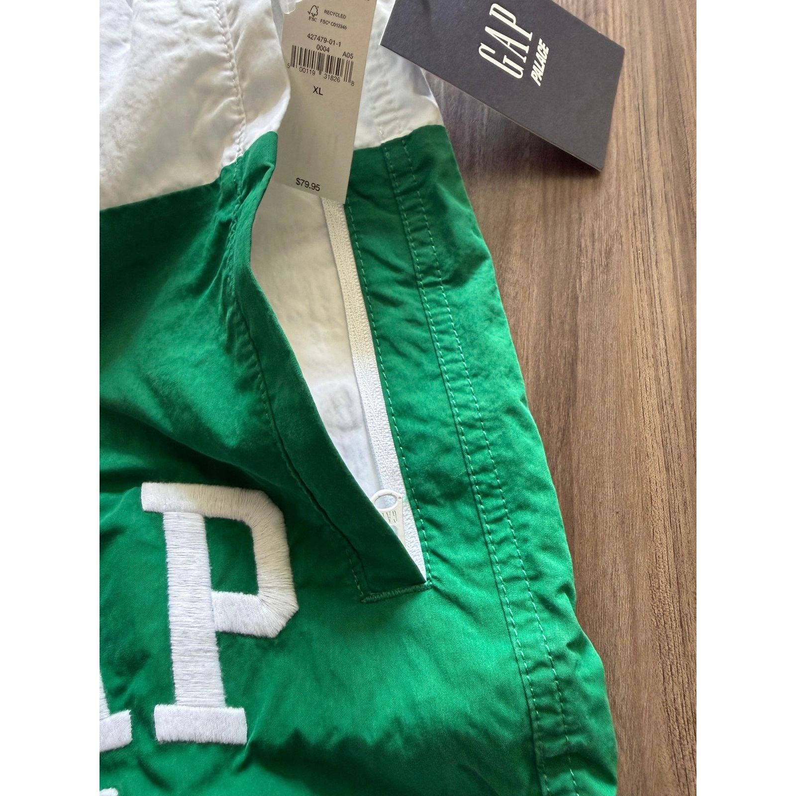 Gap Palace x Gap 2024 Boardshort White Green NWT Size US 36 / EU 52 - 7 Thumbnail