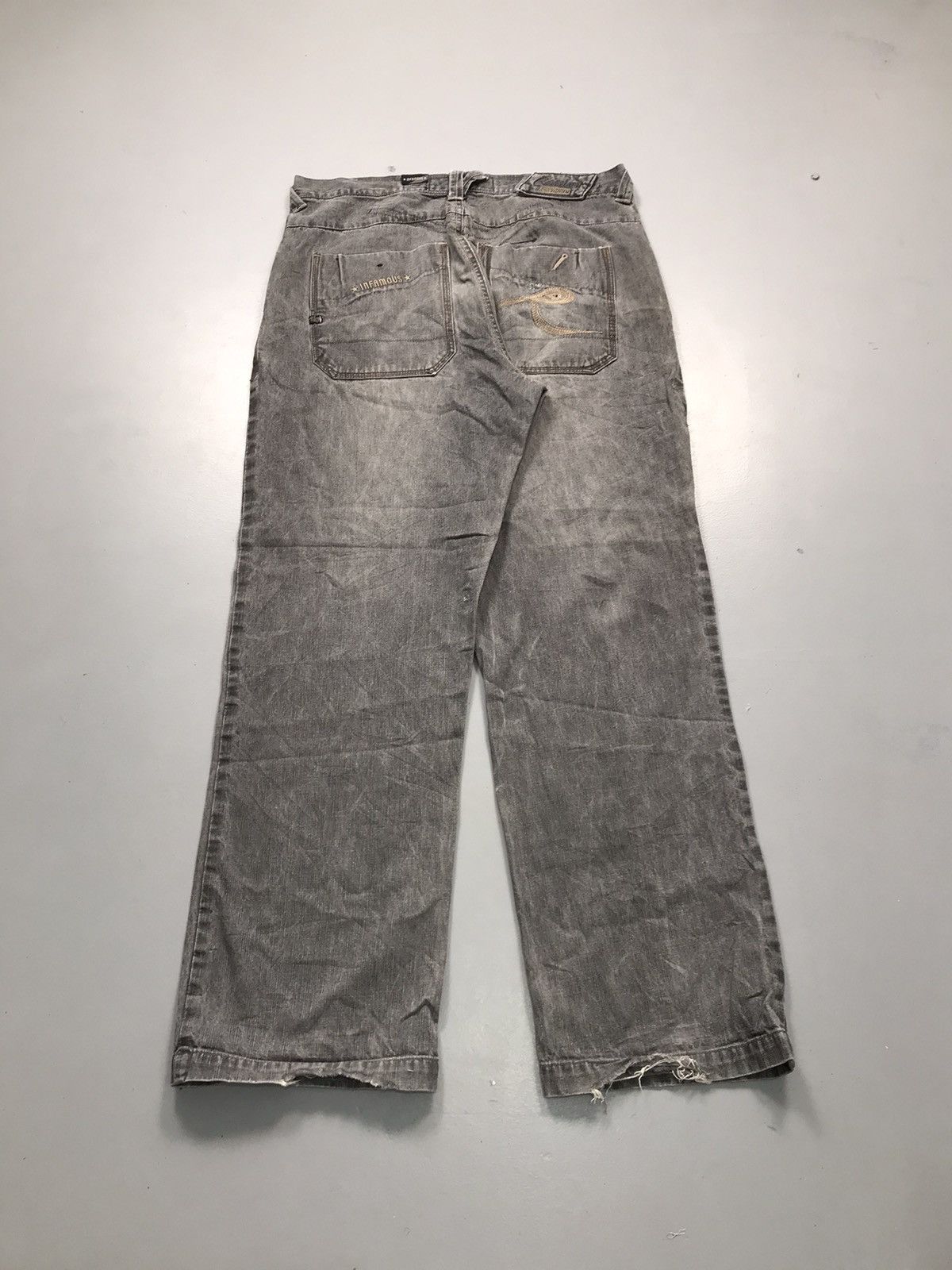 Southpole Vintage Raiden embroidered denim Size US 36 / EU 52 - 2 Thumbnail