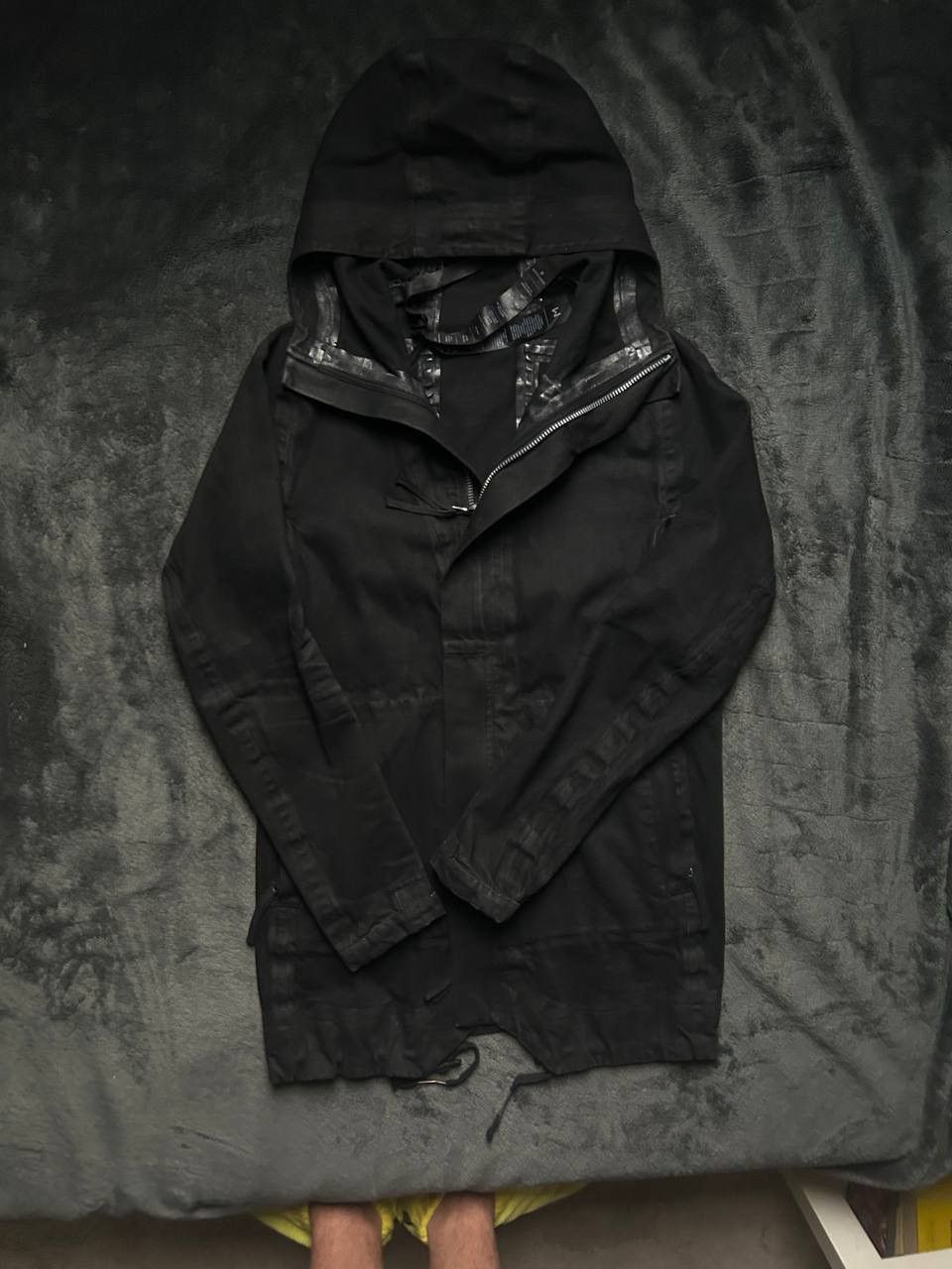 Boris Bidjan Saberi Boris Bidjan Saberi Resin Parka Silver 925 Size M Fits S Size US M / EU 48-50 / 2 - 1 Thumbnail