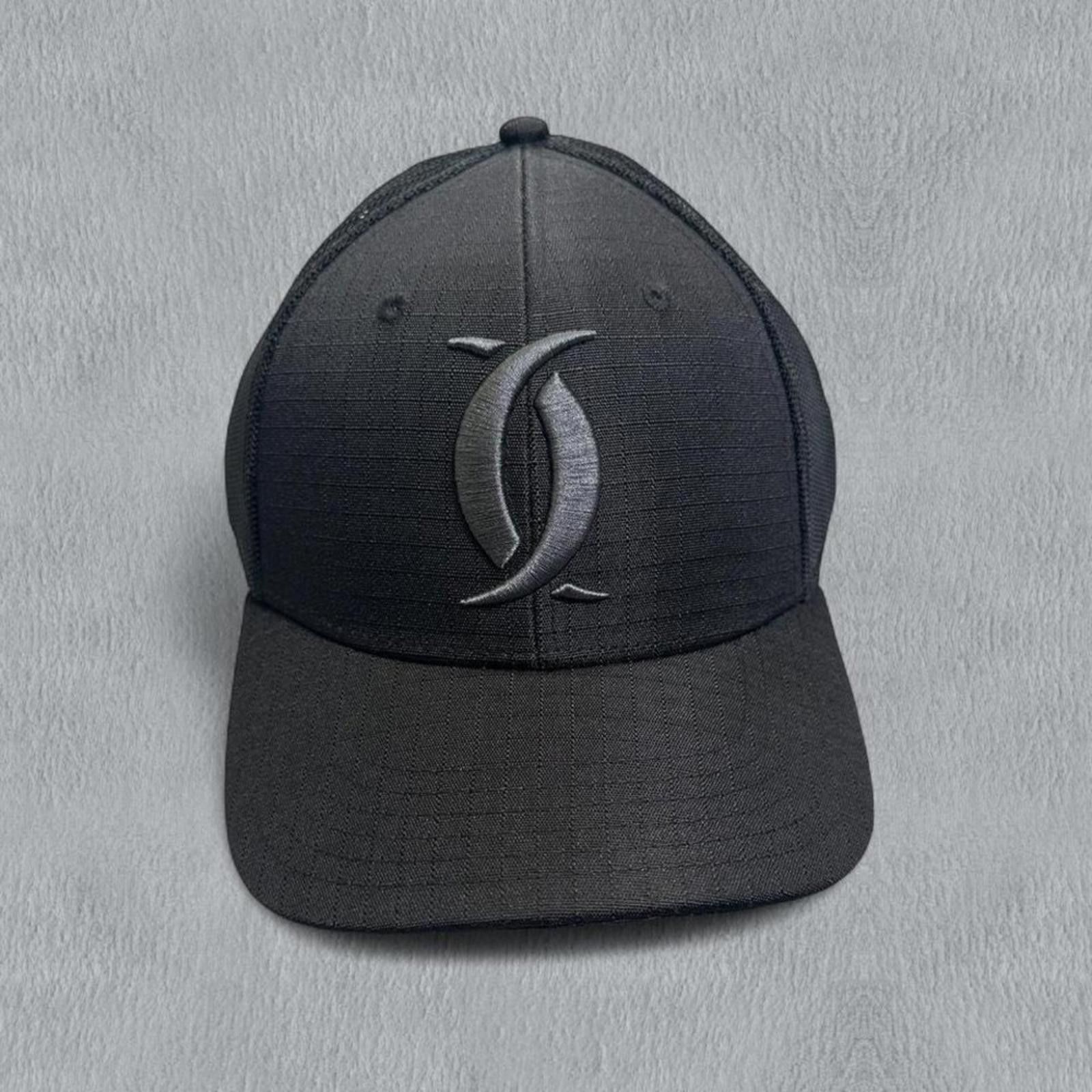 Cabelas NWT Cabela's Instinct Solid Ripstop Trucker Cap Hat Black Size ONE SIZE - 1 Thumbnail