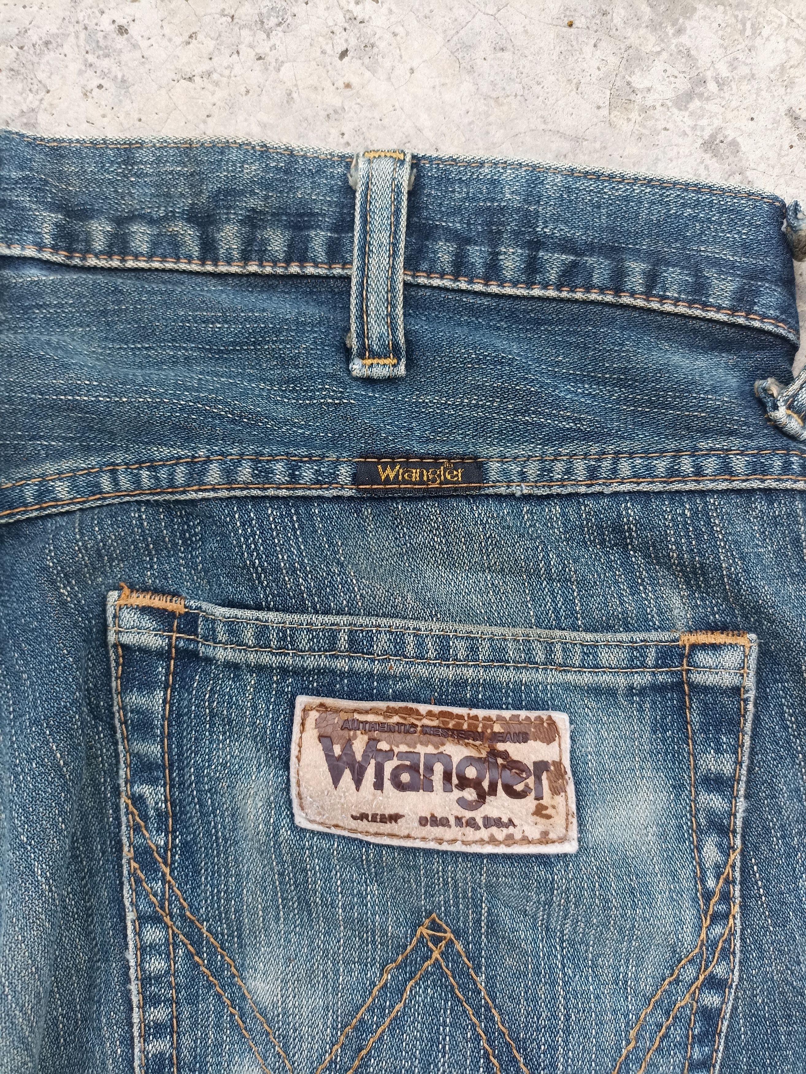 If Six Was Nine Flare Vtg Wrangler Jeans Distressed if six was nine baggy Size US 36 / EU 52 - 8 Thumbnail