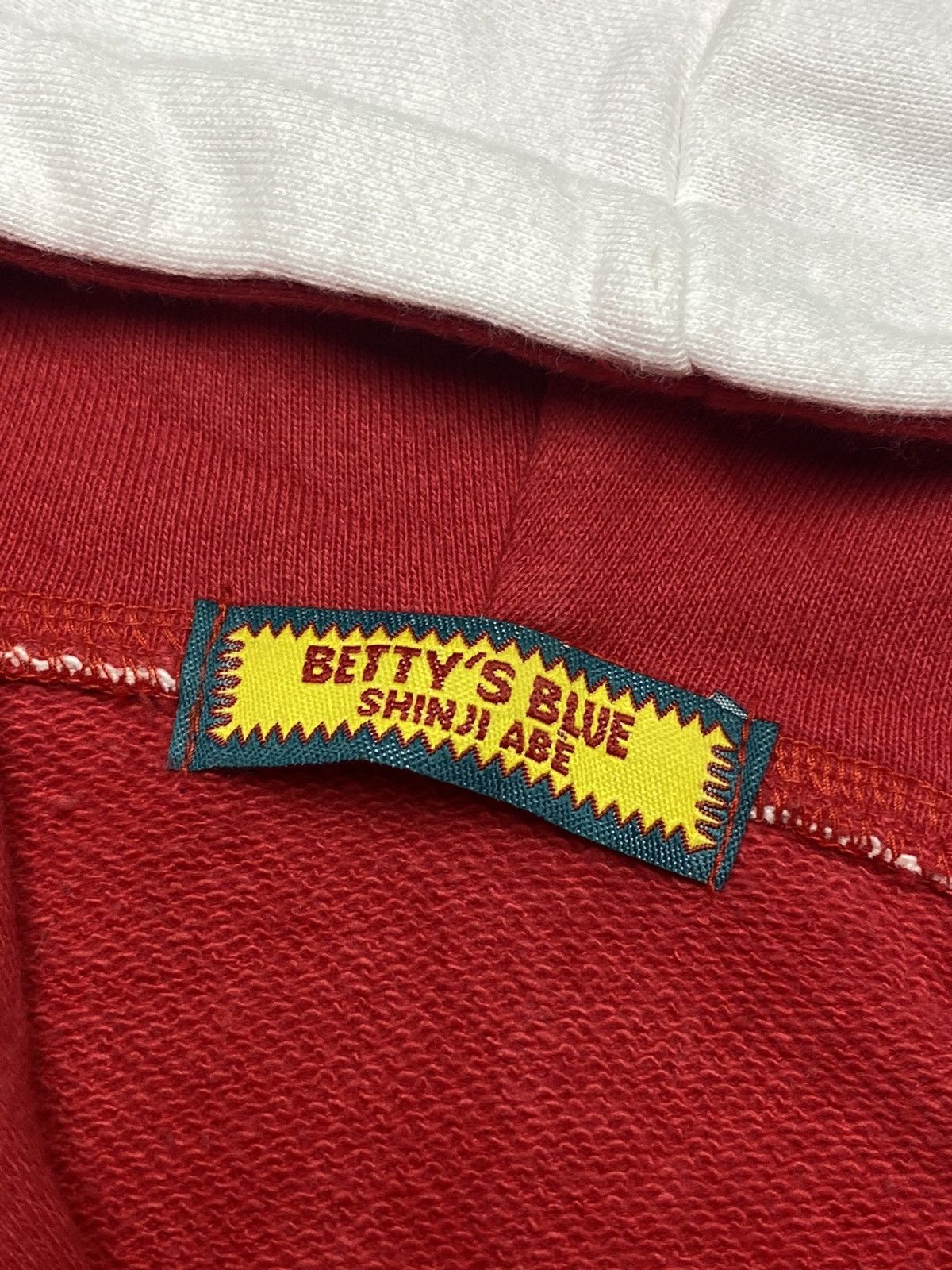 Angel Blue 2000s Bettys Blue - Strawberry Fan Zip Hoodie Size US L / EU 52-54 / 3 - 6 Thumbnail