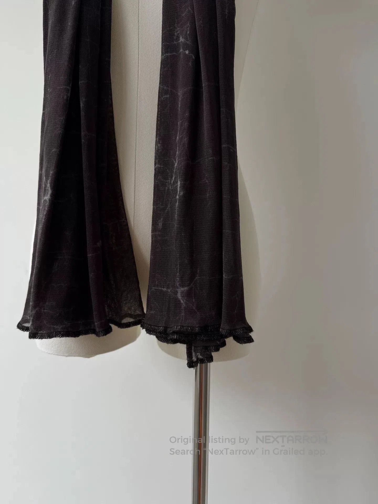 Jean Paul Gaultier vintage 1950s green canvas fire resistant pants. Size ONE SIZE - 4 Thumbnail
