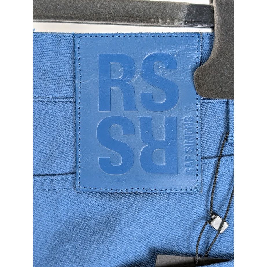 Raf Simons o1rshd1 Wide Fit Denim Workwear Pant in Blue Size US 36 / EU 52 - 18 Thumbnail