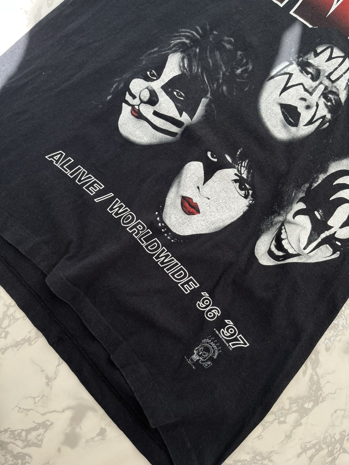 Band Tees × KISS × Vintage Deadstock Kiss Alive Worldwide 96 97 Size US L / EU 52-54 / 3 - 5 Thumbnail