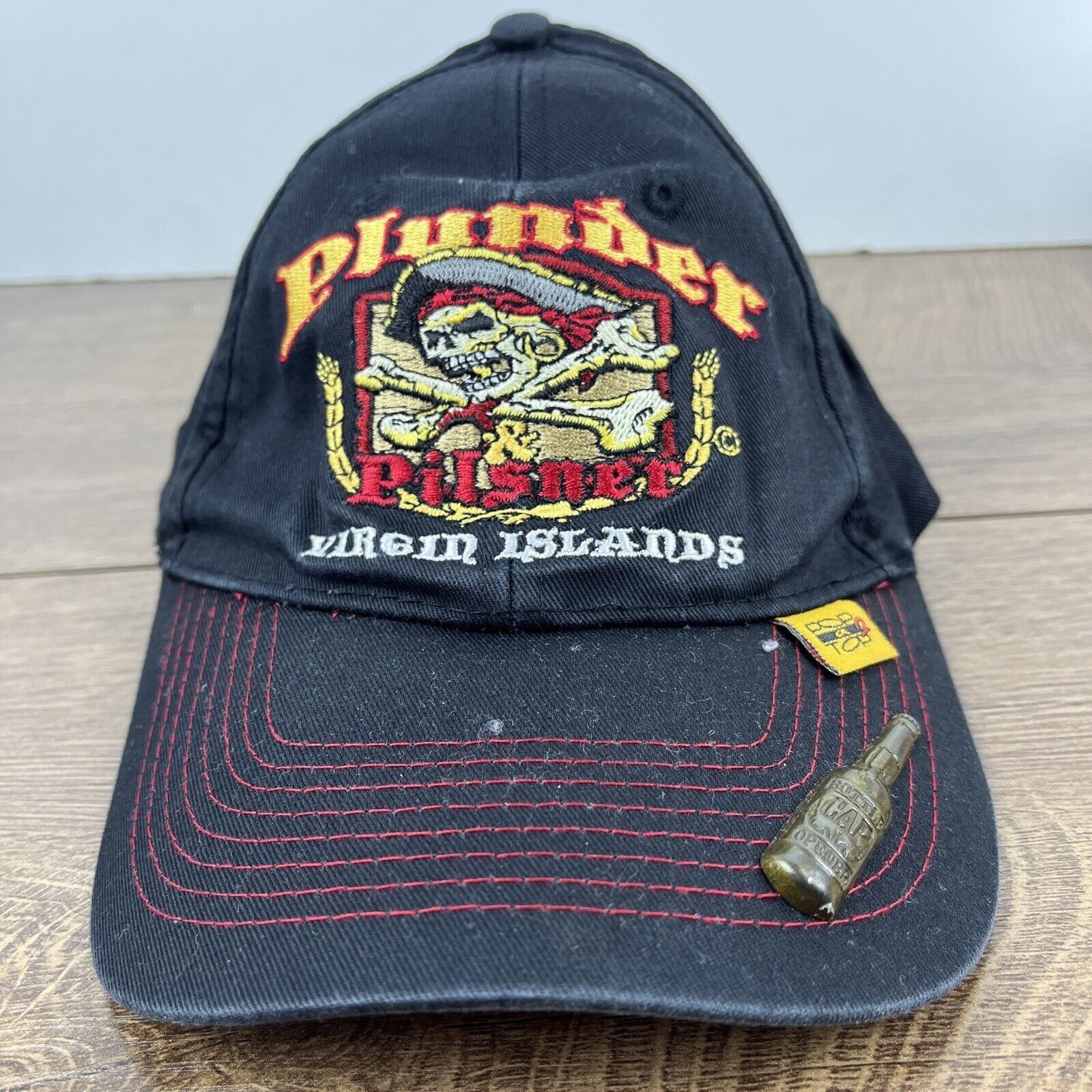 Other Plunder Pislner Hat Virgin Islands Hat Adjustable Adult Size Size ONE SIZE - 4 Thumbnail