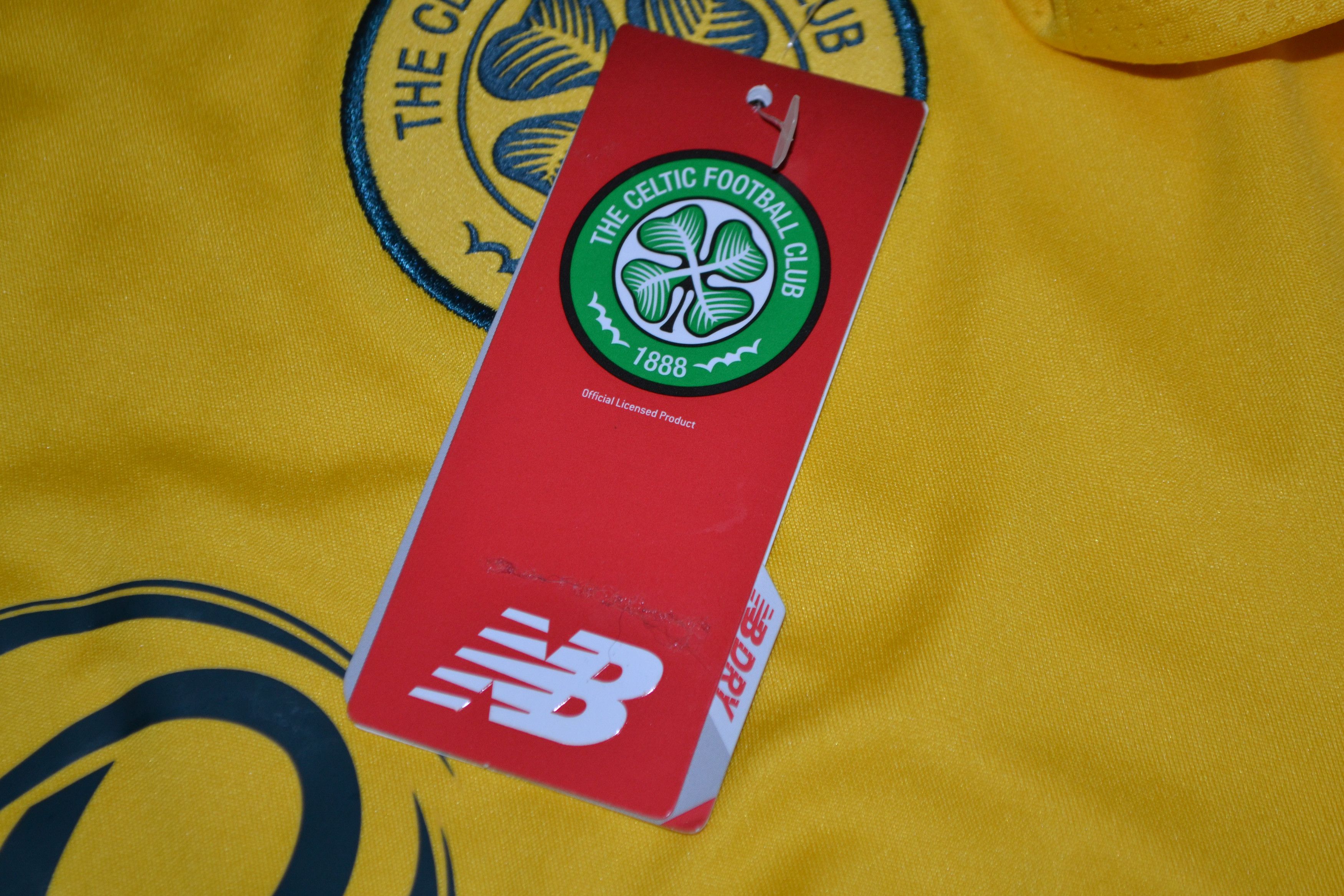New Balance Celtic Glasgow Away Football Shirt 2019 2020 Jersey Size US L / EU 52-54 / 3 - 5 Thumbnail