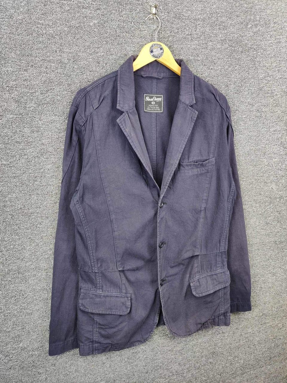 Final Home Vintage 90s Final Home Issey Miyake Button Up Coat Blazer Size US M / EU 48-50 / 2 - 5 Thumbnail