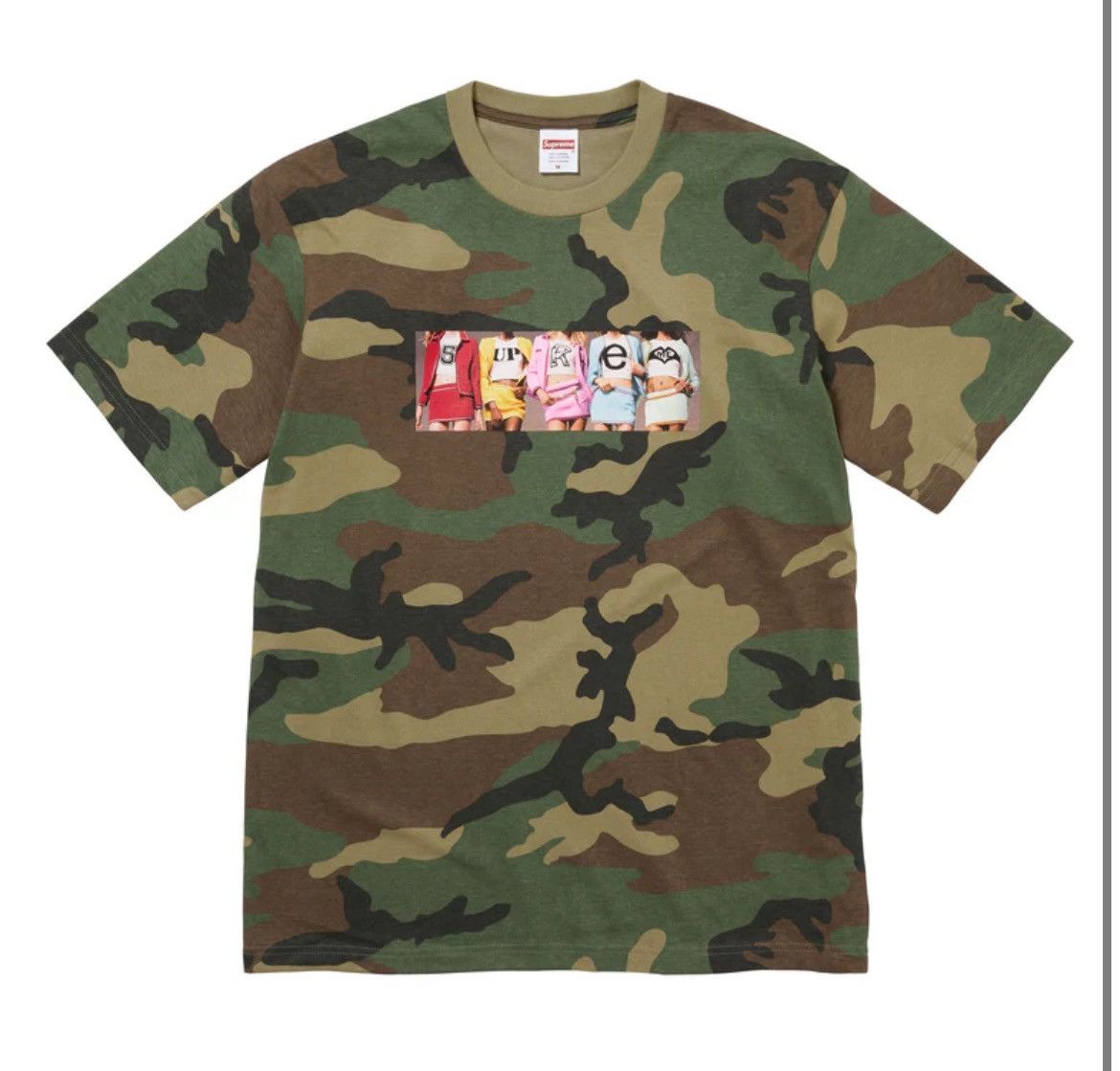 Supreme Supreme Girls Tee Camo Size Small Size US S / EU 44-46 / 1 - 4 Thumbnail