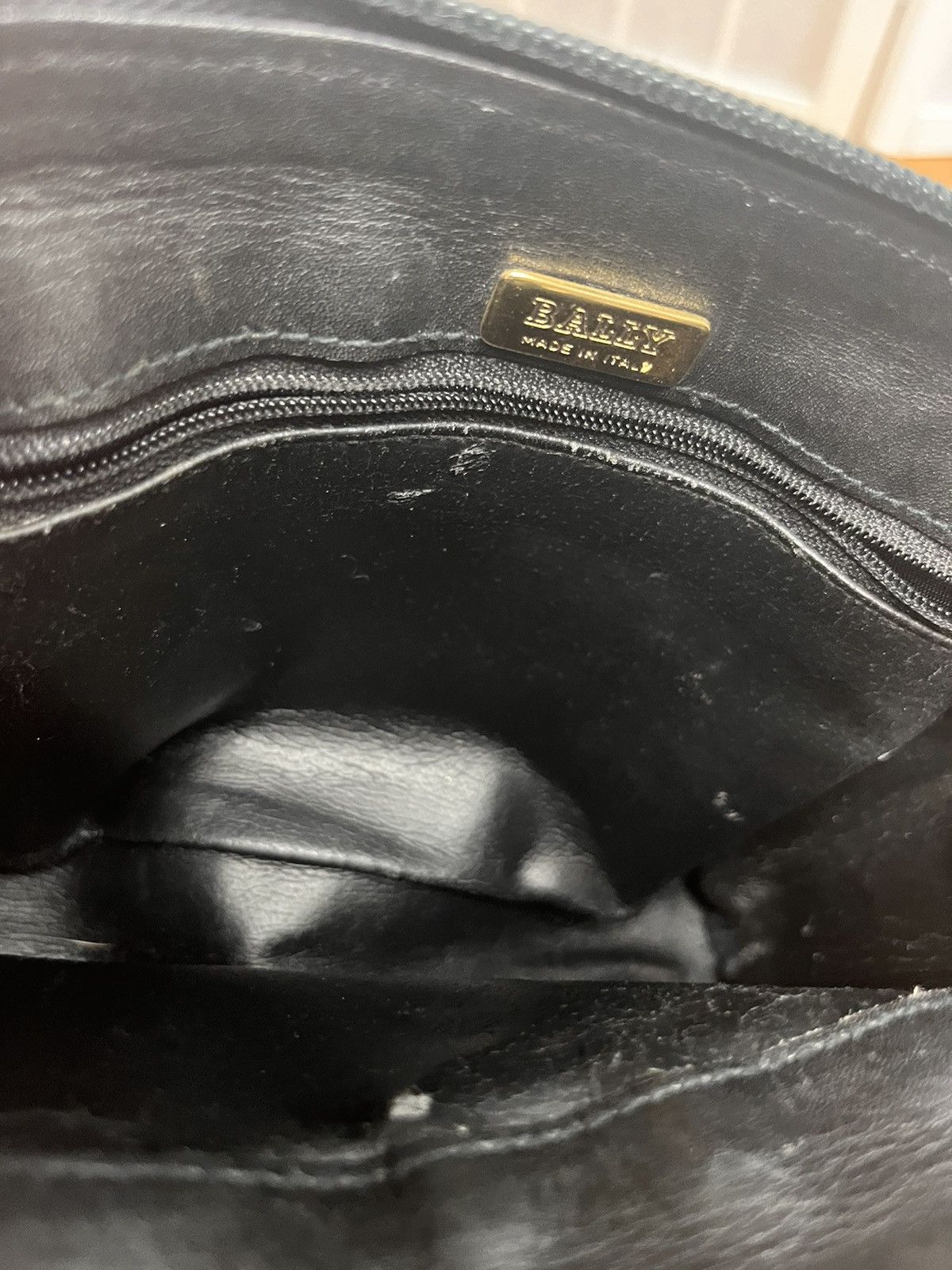 Bally × Vintage Vintage Bally: Black & Brown Monogram Crossbody Bag Size ONE SIZE - 6 Thumbnail